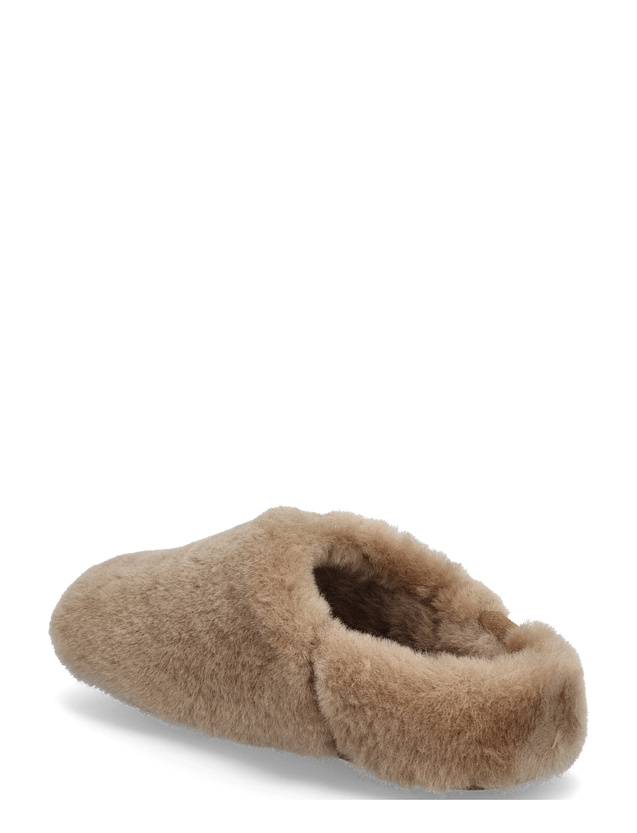 UGG - W Elea Fluffed Slip-On - flat mules - light bronze - 1