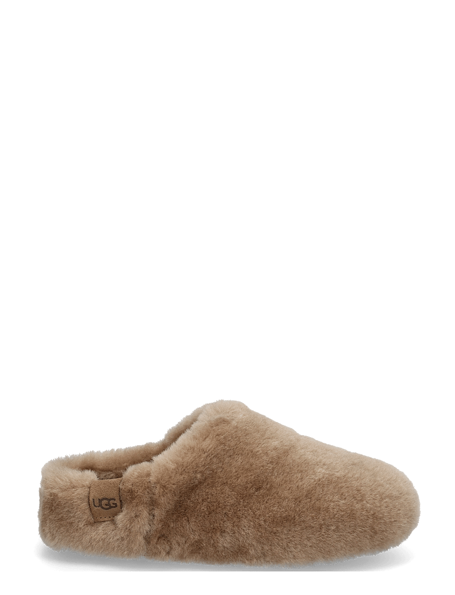 UGG - W Elea Fluffed Slip-On - flat mules - light bronze - 2