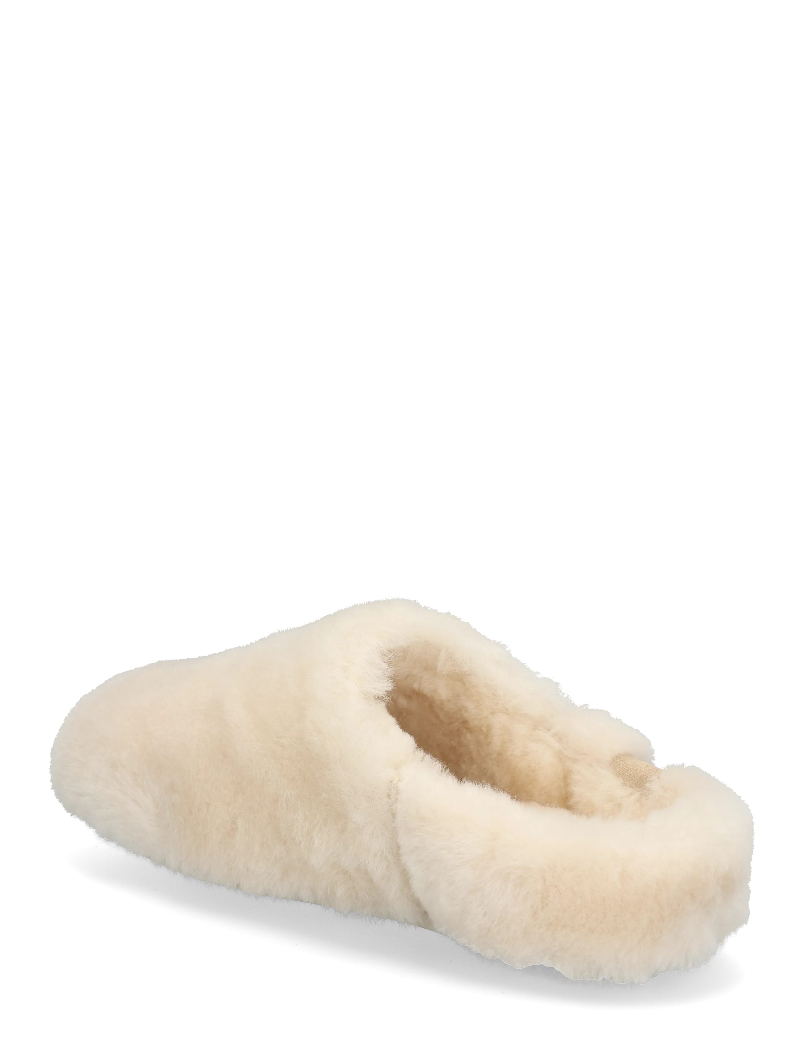 UGG - W Elea Fluffed Slip-On - vardagsstil - natural - 1