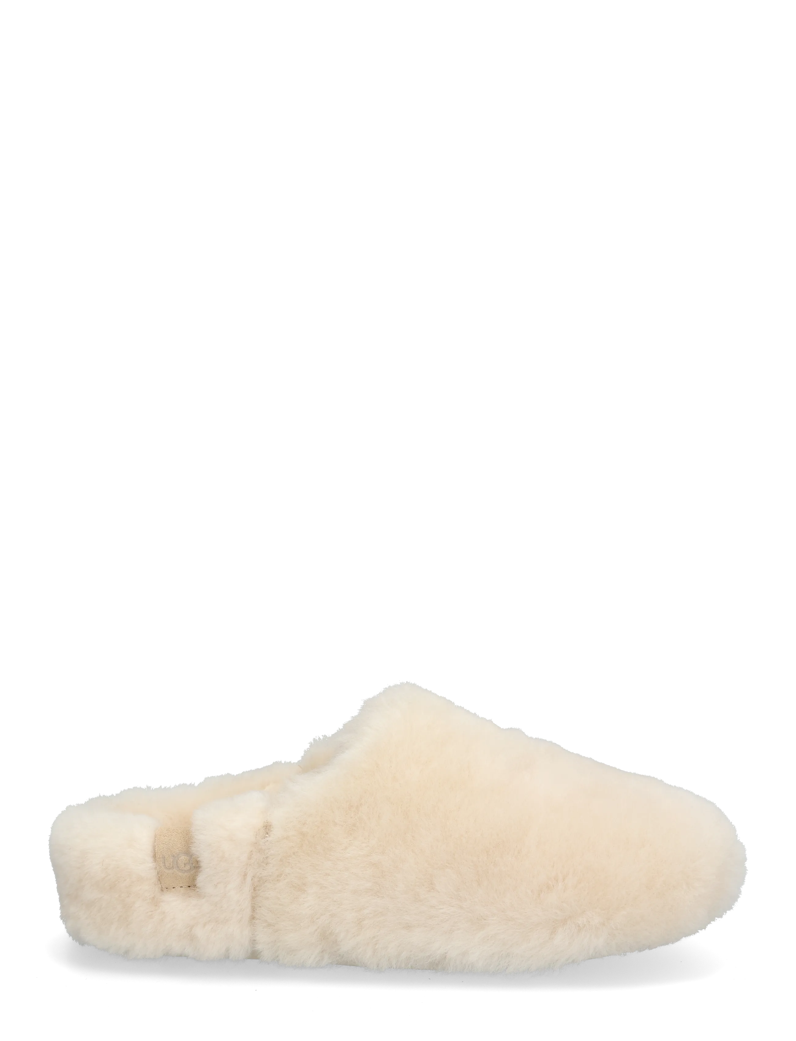 UGG - W Elea Fluffed Slip-On - vardagsstil - natural - 2