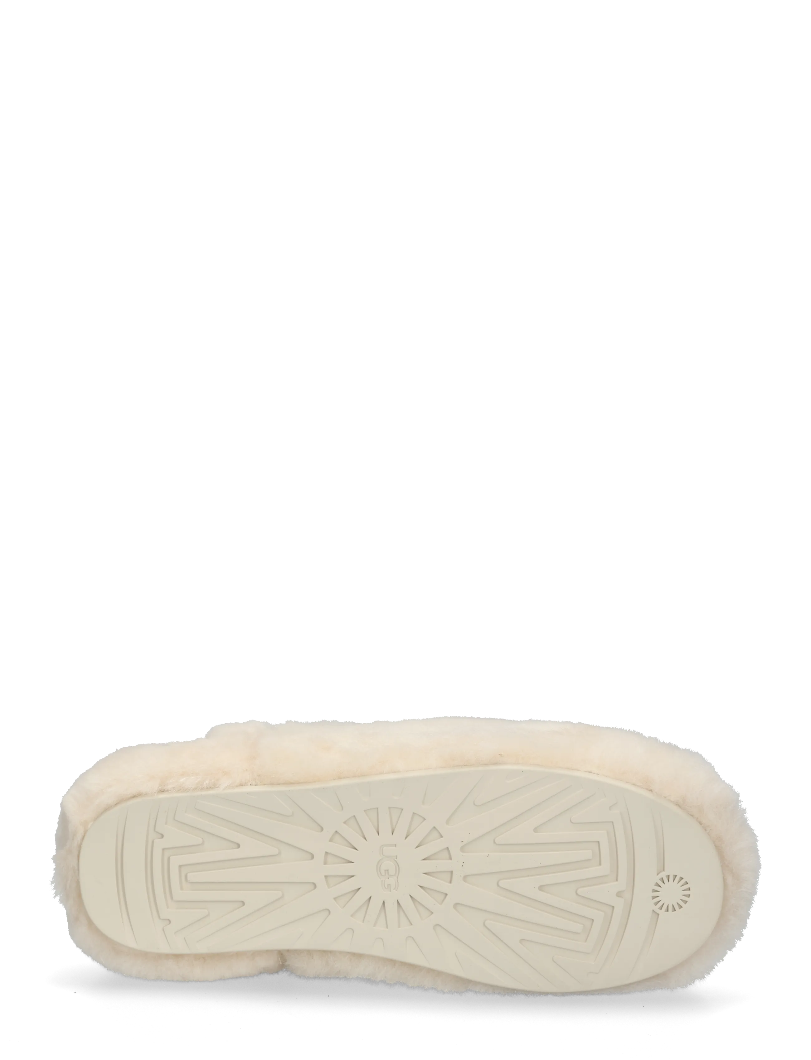 UGG - W Elea Fluffed Slip-On - vardagsstil - natural - 4