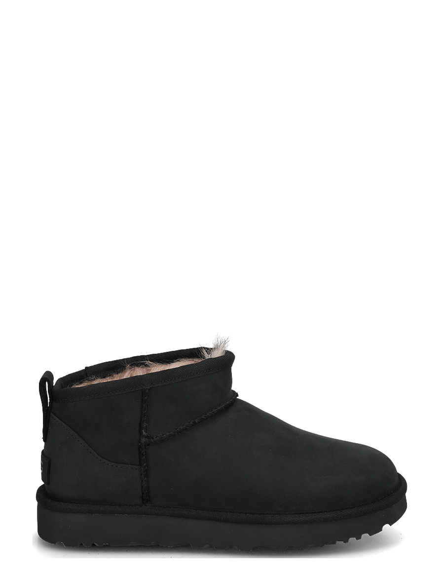 UGG - W Classic Ultra Mini Nubuck - bamsestøvler - black - 2