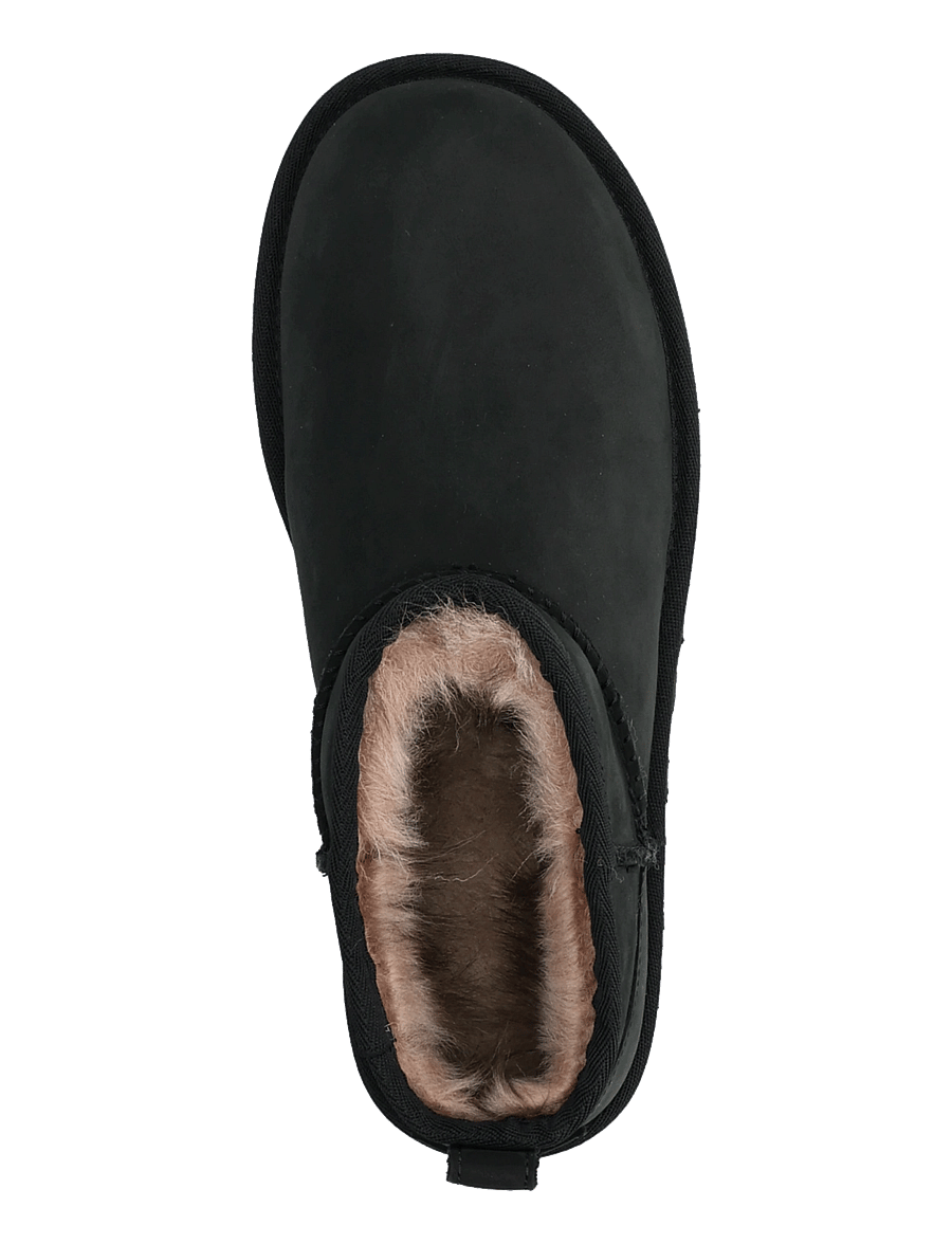 UGG - W Classic Ultra Mini Nubuck - bamsestøvler - black - 3