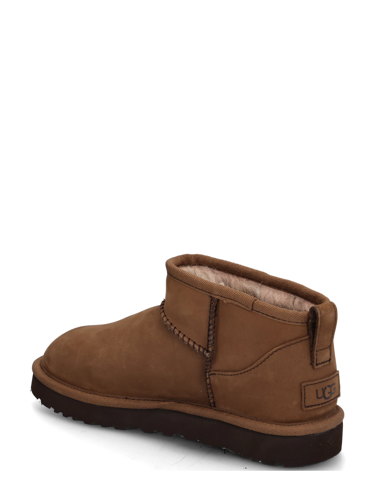 UGG - W Classic Ultra Mini Nubuck - flache stiefeletten - dark chestnut - 1