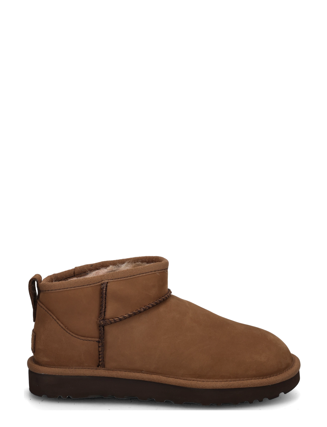 UGG - W Classic Ultra Mini Nubuck - flache stiefeletten - dark chestnut - 2