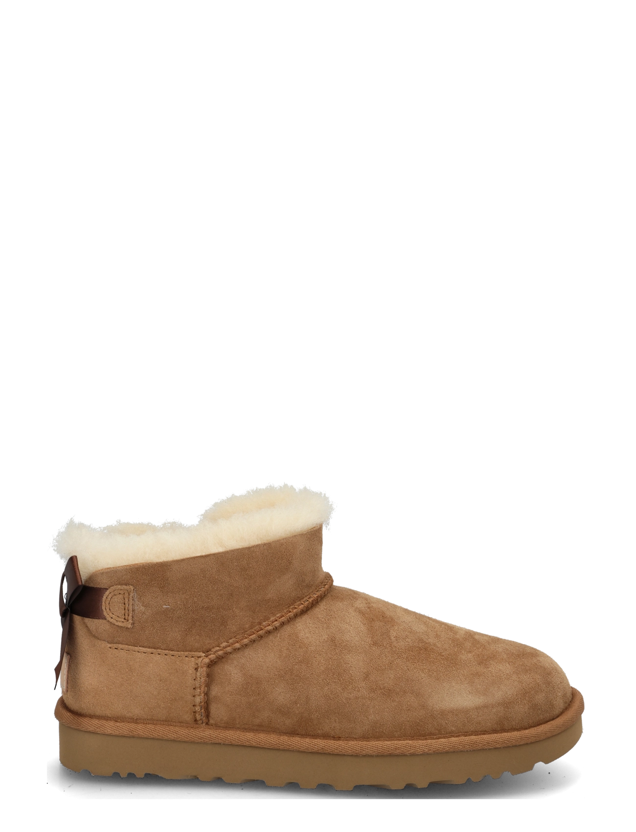 UGG - W Ultra Mini Bailey Bow - bamsestøvler - chestnut - 2