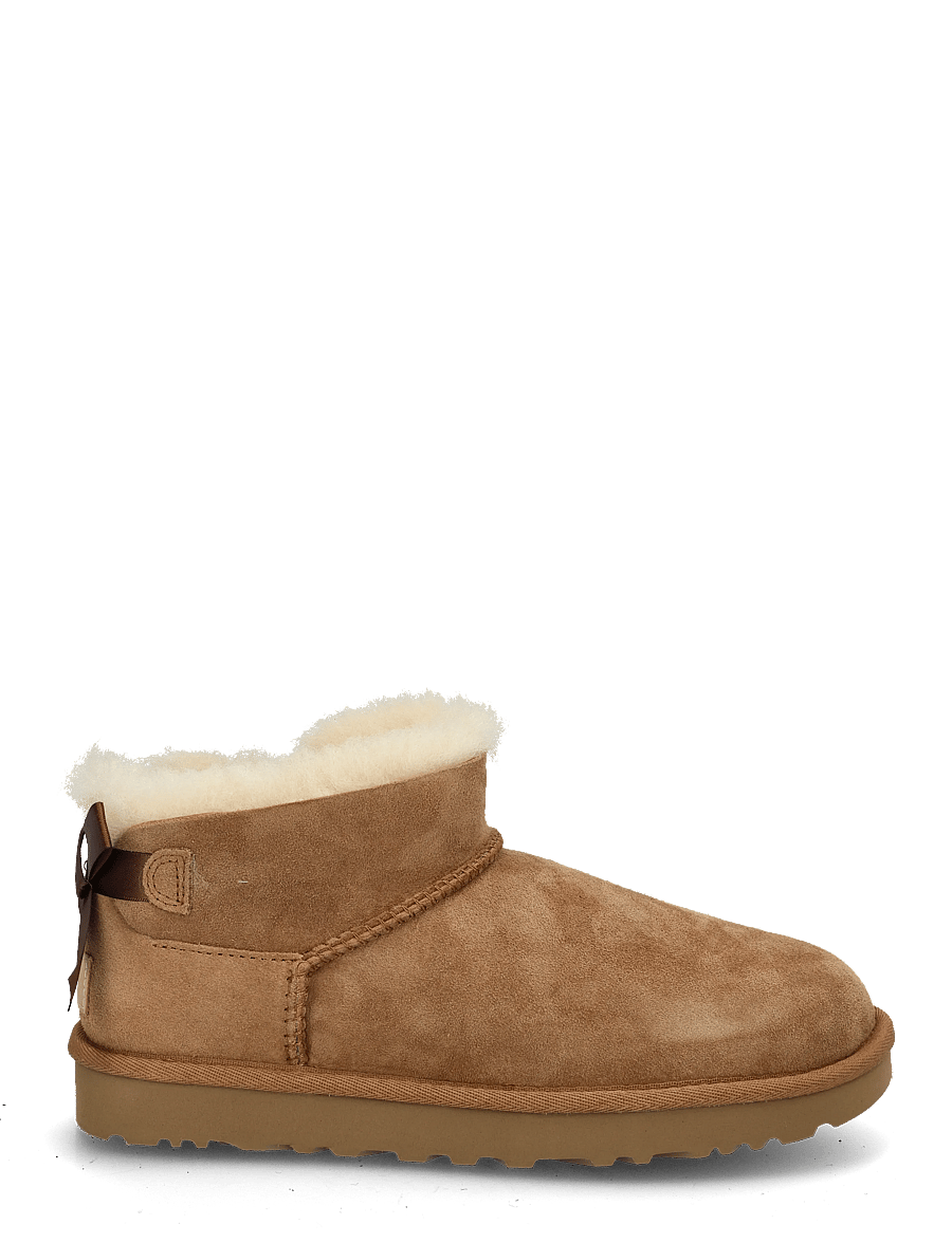 UGG - W Ultra Mini Bailey Bow - teddy boots - chestnut - 2