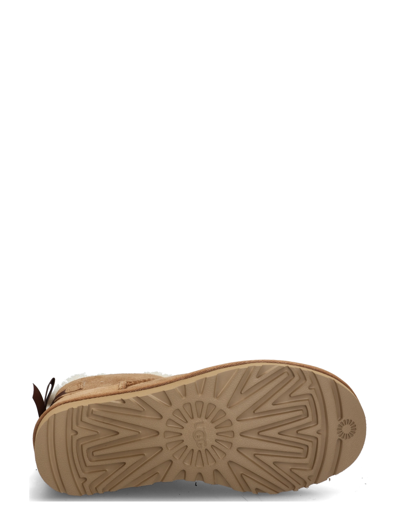 UGG - W Ultra Mini Bailey Bow - bamsestøvler - chestnut - 4