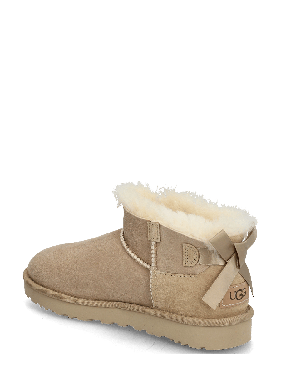 UGG - W Ultra Mini Bailey Bow - madalad poolsaapad - sand - 1