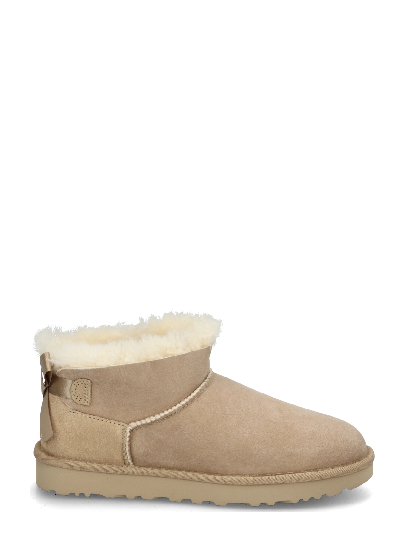 UGG - W Ultra Mini Bailey Bow - flache stiefeletten - sand - 2