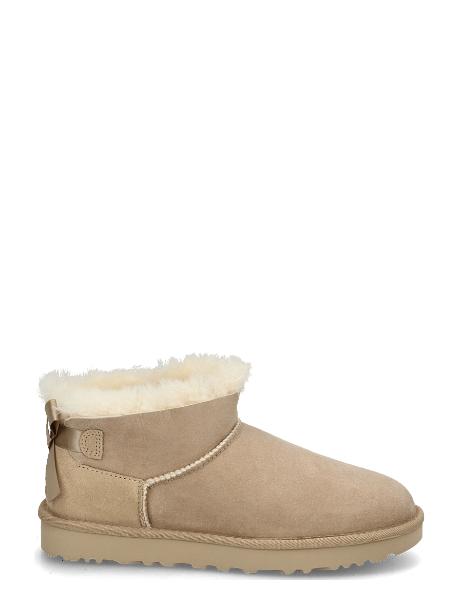UGG - W Ultra Mini Bailey Bow - madalad poolsaapad - sand - 2