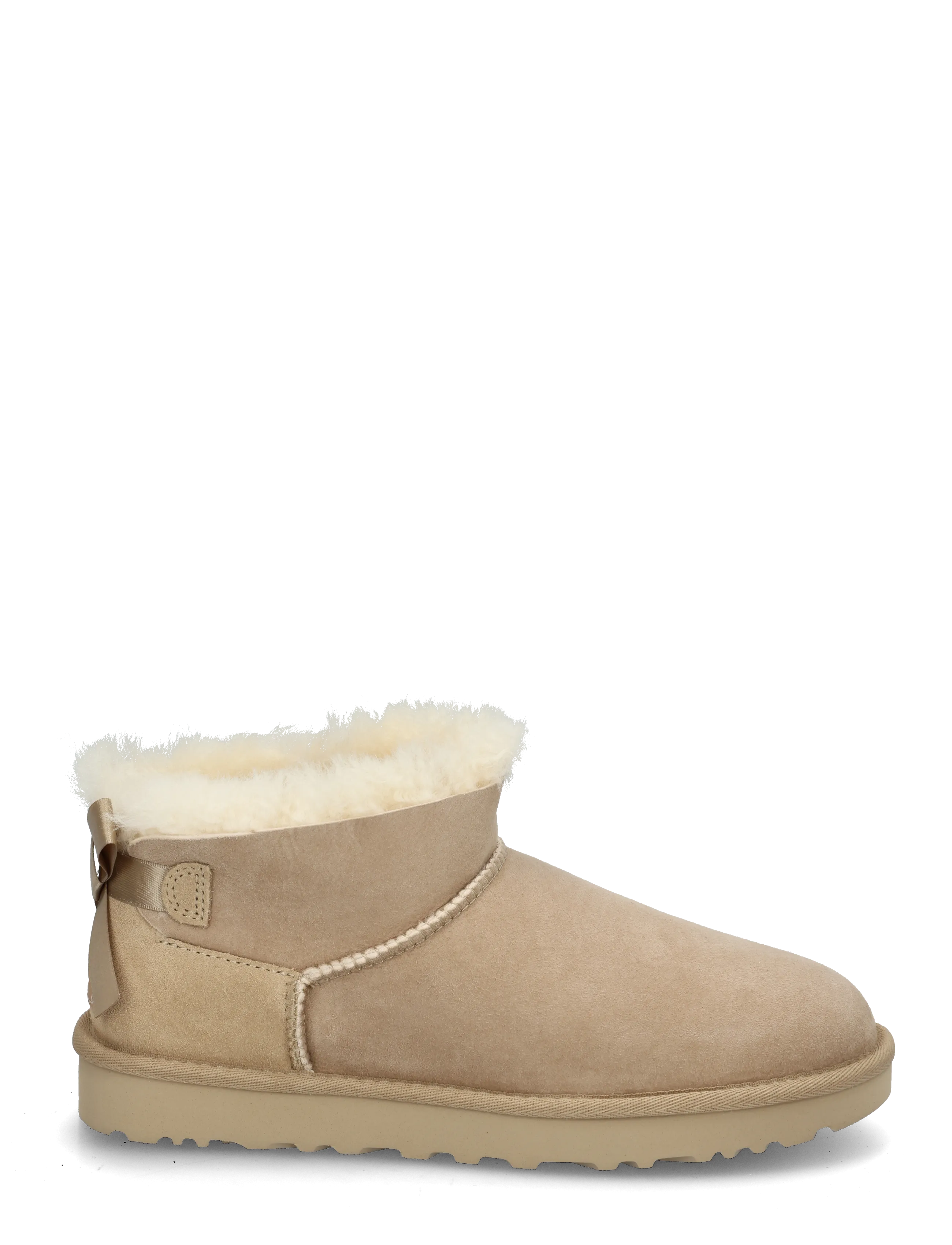 UGG - W Ultra Mini Bailey Bow - teddy boots - sand - 2
