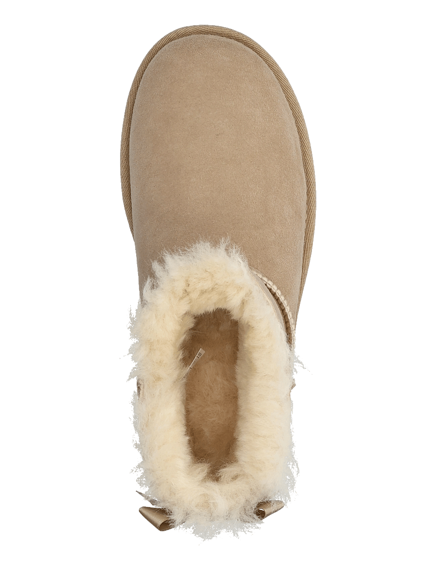 UGG - W Ultra Mini Bailey Bow - madalad poolsaapad - sand - 3