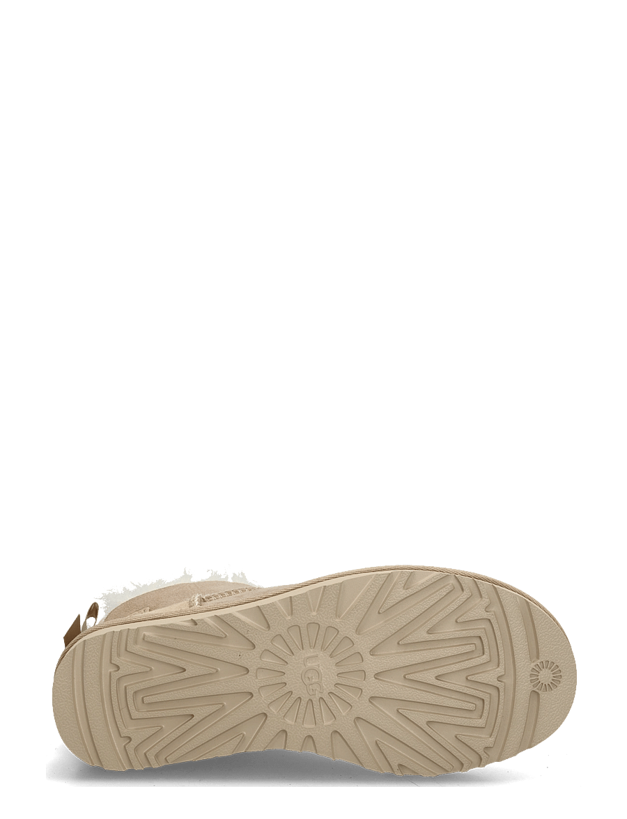 UGG - W Ultra Mini Bailey Bow - madalad poolsaapad - sand - 4