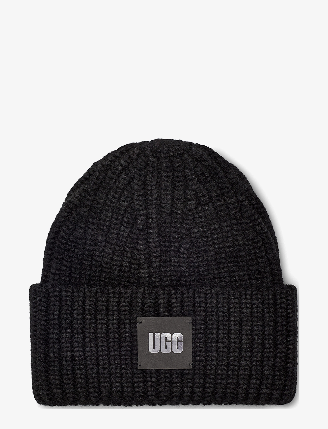 UGG Chunky Rib Beanie - Mützen - BLACK / black