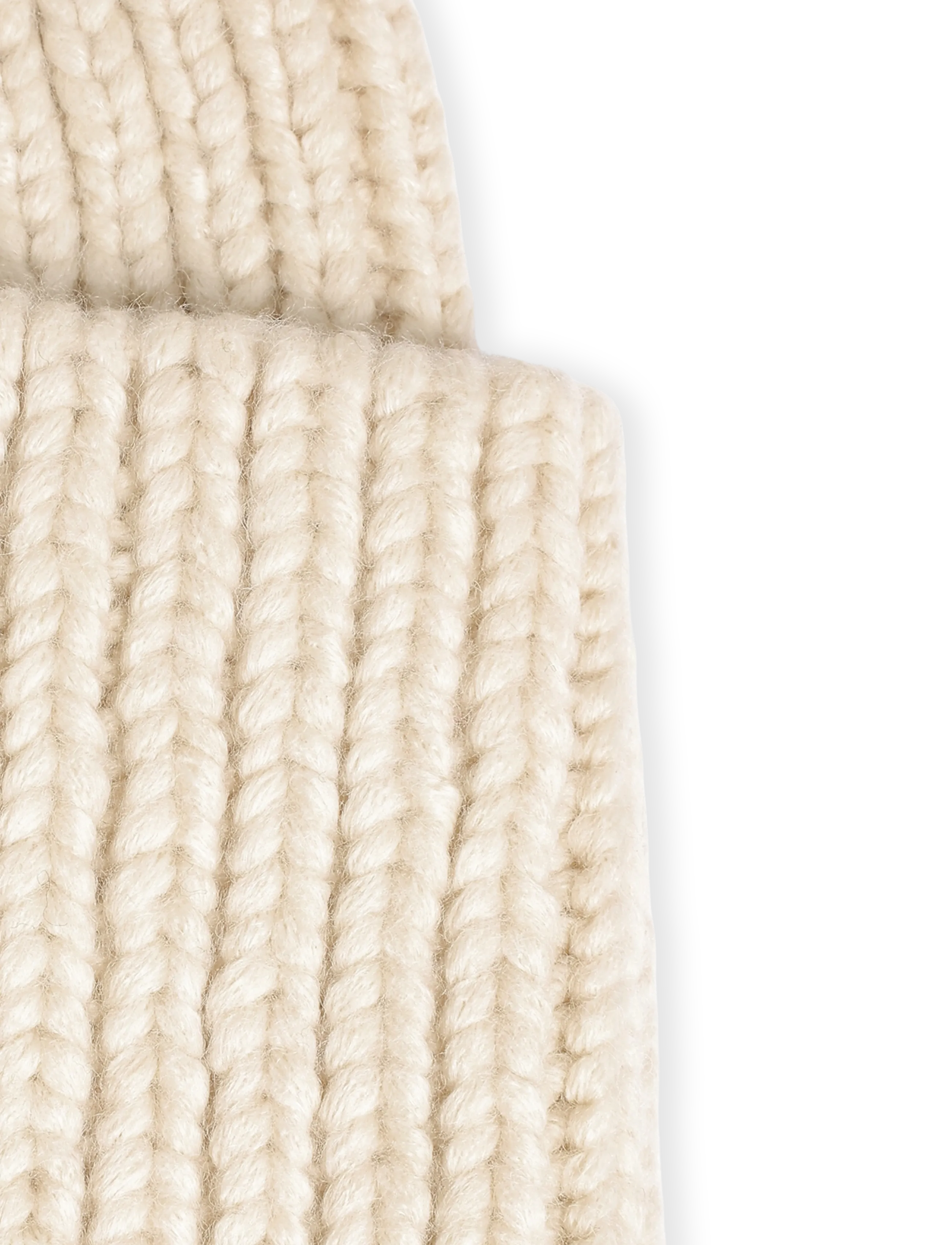 UGG - W CHUNKY RIB BEANIE - igapäevane stiil - cream - 2