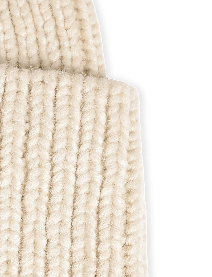 UGG - W CHUNKY RIB BEANIE - igapäevane stiil - cream - 2