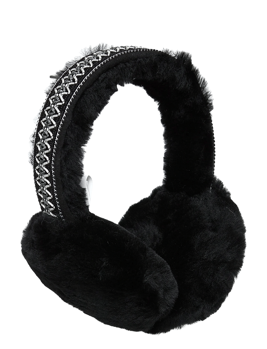UGG - Tasman Sheepskin Earmuff - stirnbänder - black ii - 0