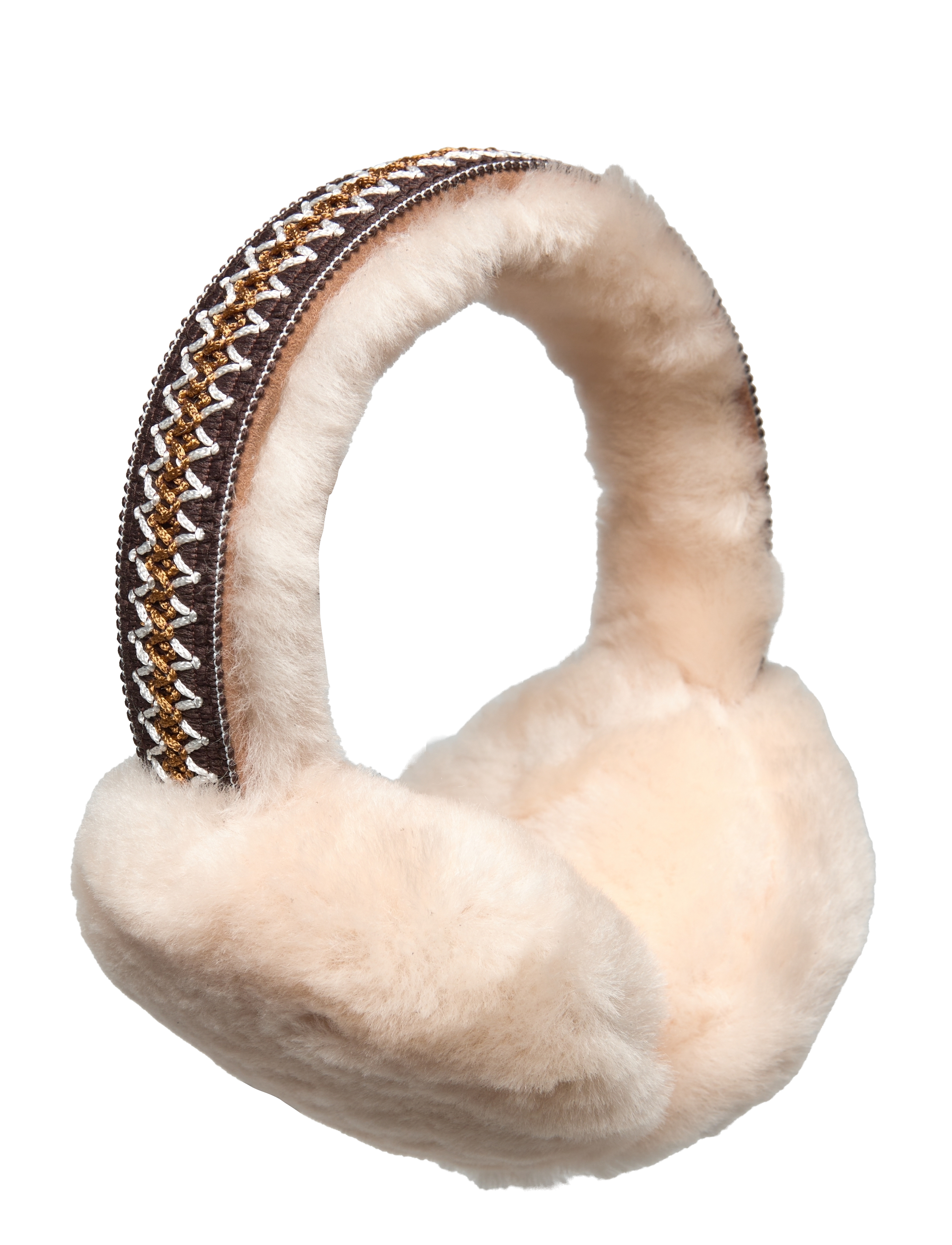 UGG Tasman Sheepskin Earmuff - UGG - CHESTNUT / cream