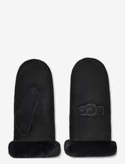 W Shearling UGG Embroider Mitten - BLACK