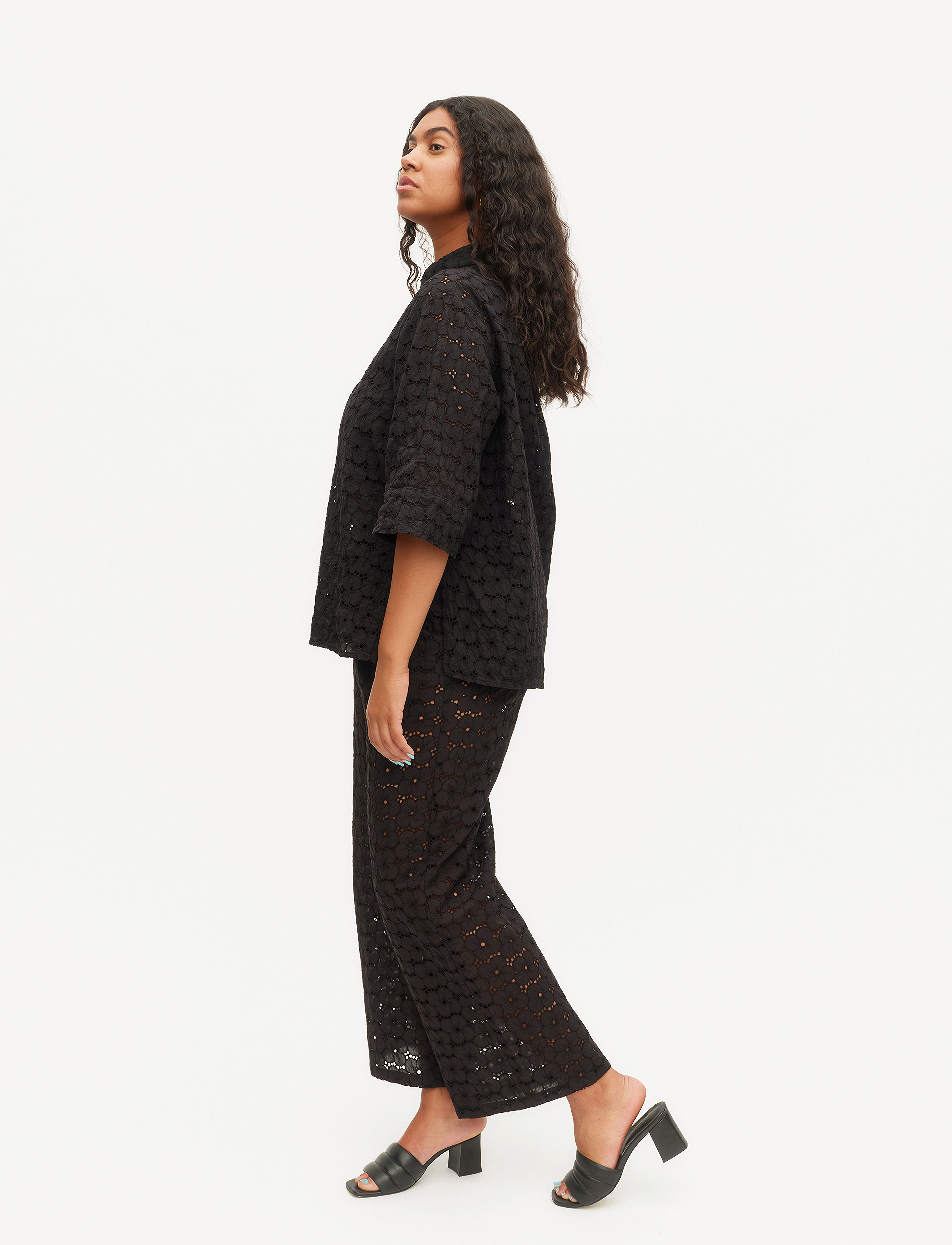 Uhana - Air Pants - buttercup black - 2