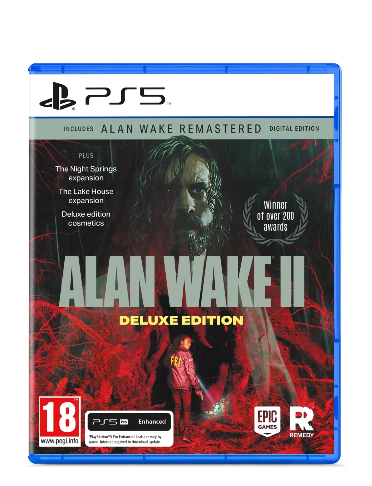 U&I Ps5 Alan Wake Ii Deluxe Edition, One Size, Blue, Gaming > Games, Børn