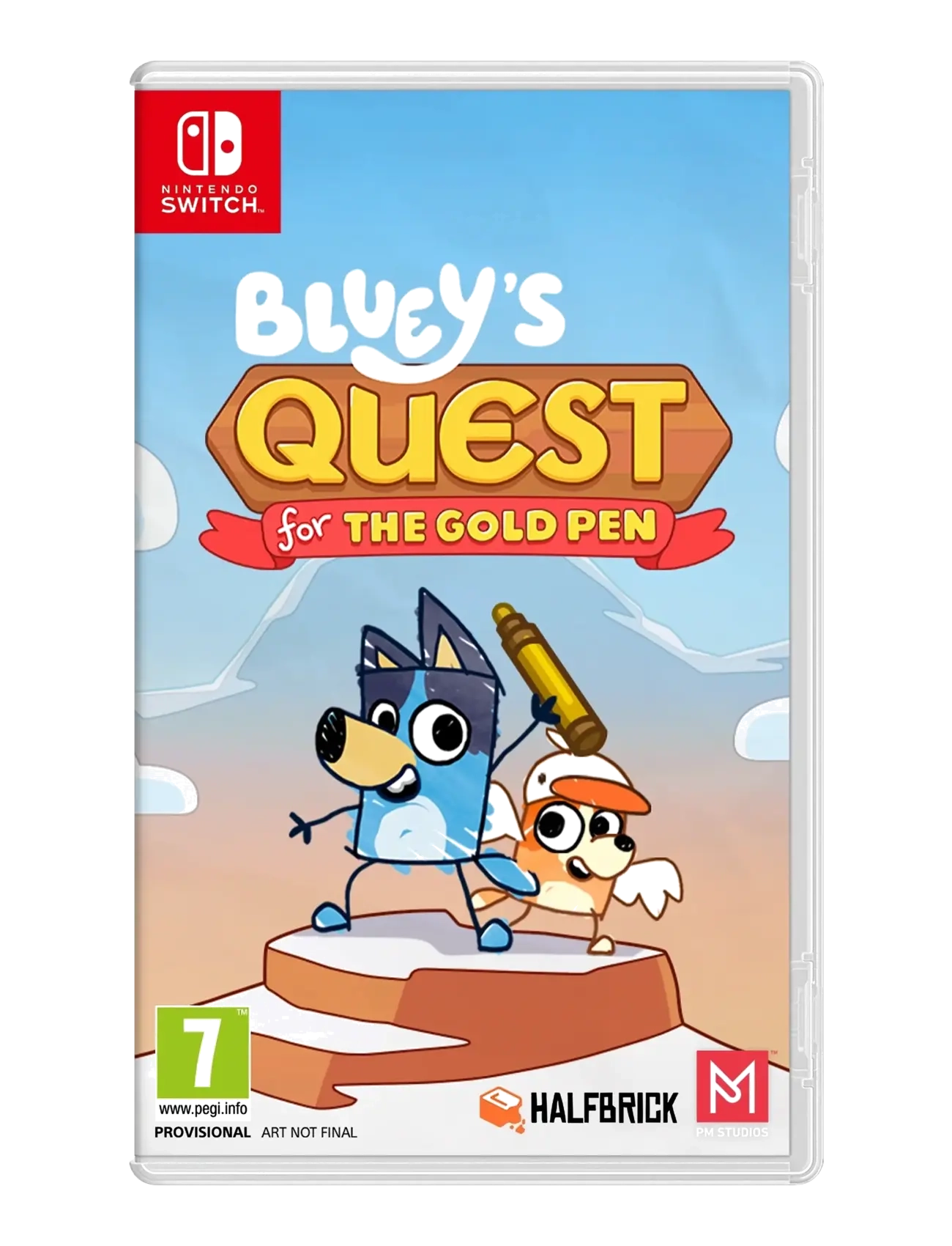 U&I Switch Bluey's Quest for the Gold Pen - Legetøj - MULTI / multi