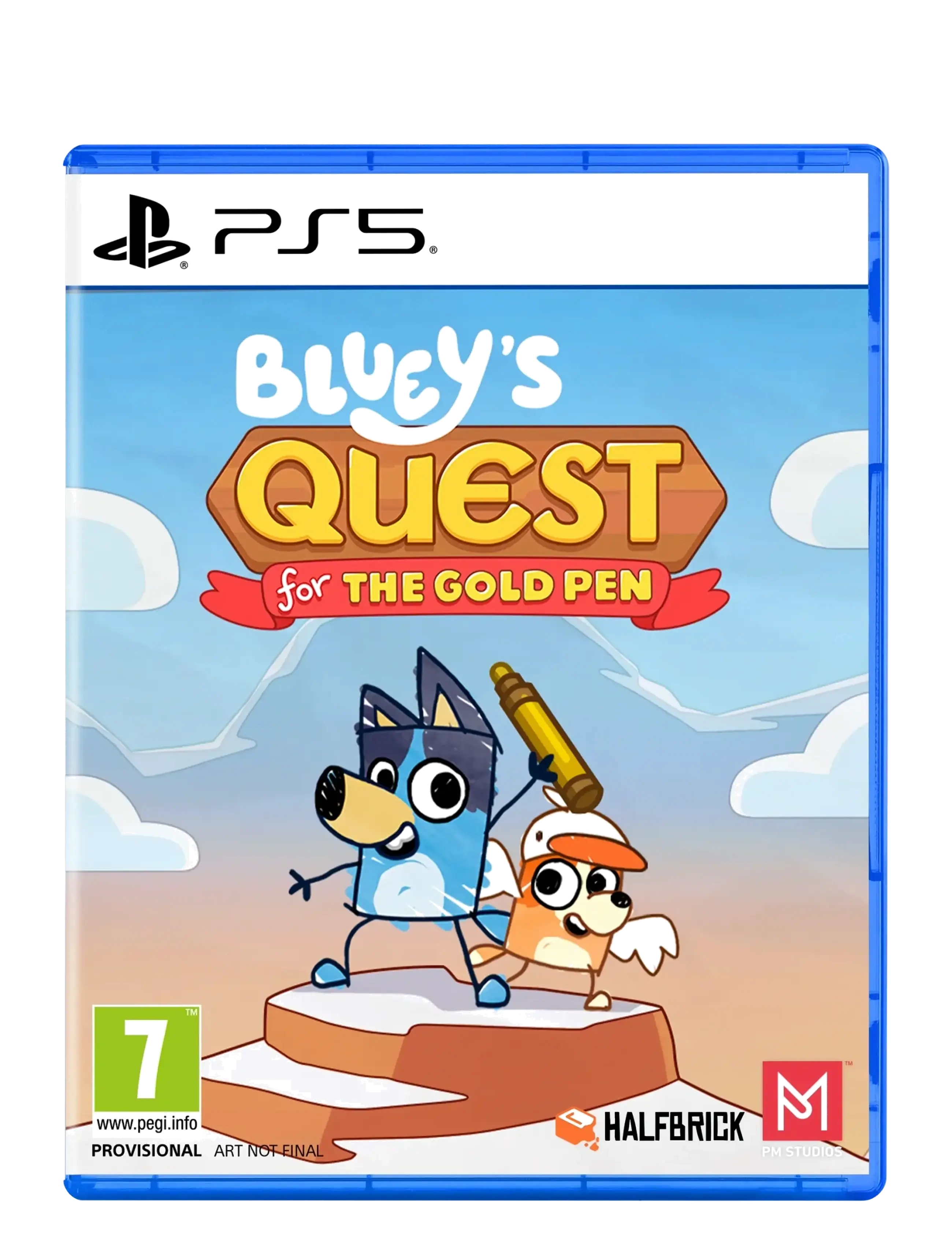 U&I Ps5 Bluey's Quest For The Gold Pen, One Size, Multi/patterned, Gaming > Games, Børn