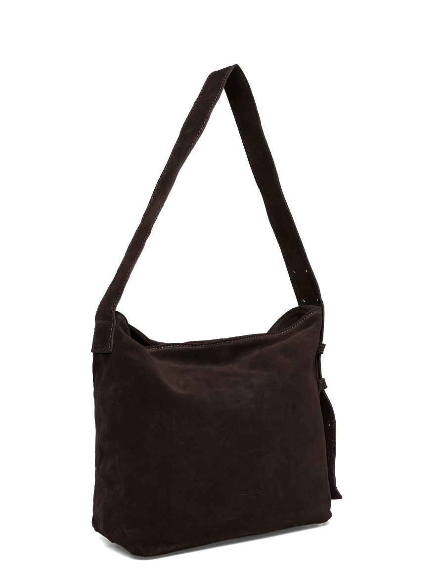 Ulrika - Suede bucket bag - bucket bags - brown - 2
