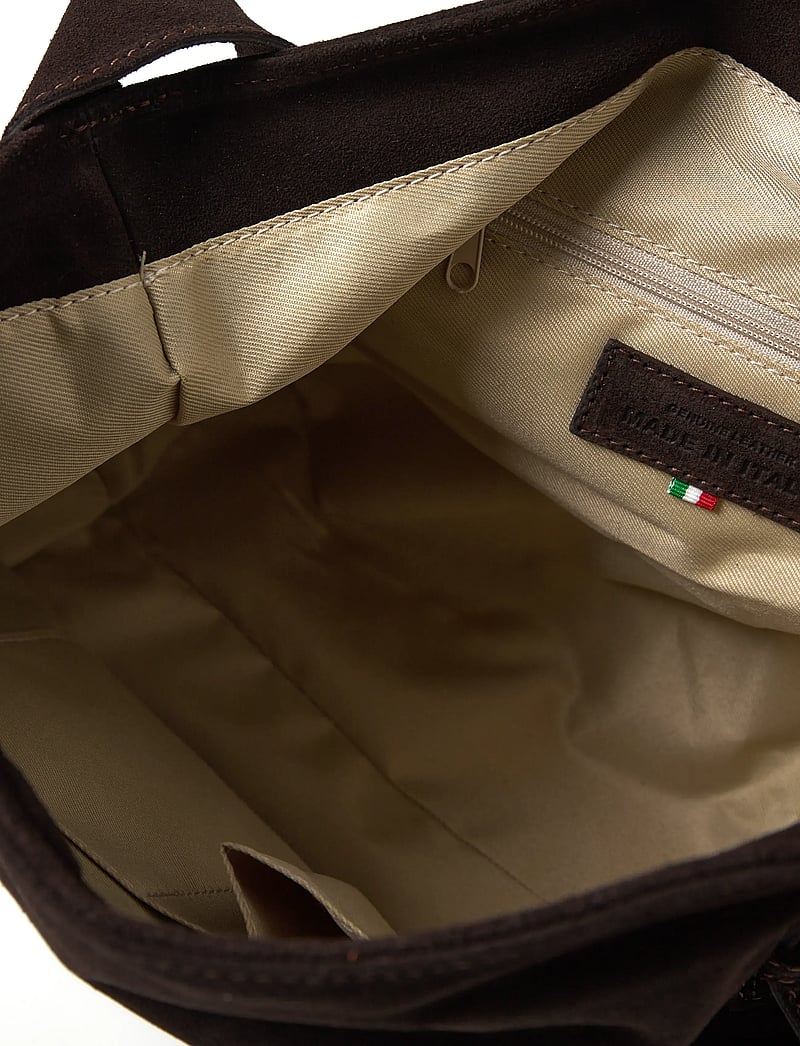 Ulrika - Suede bucket bag - besondere anlässe - brown - 3