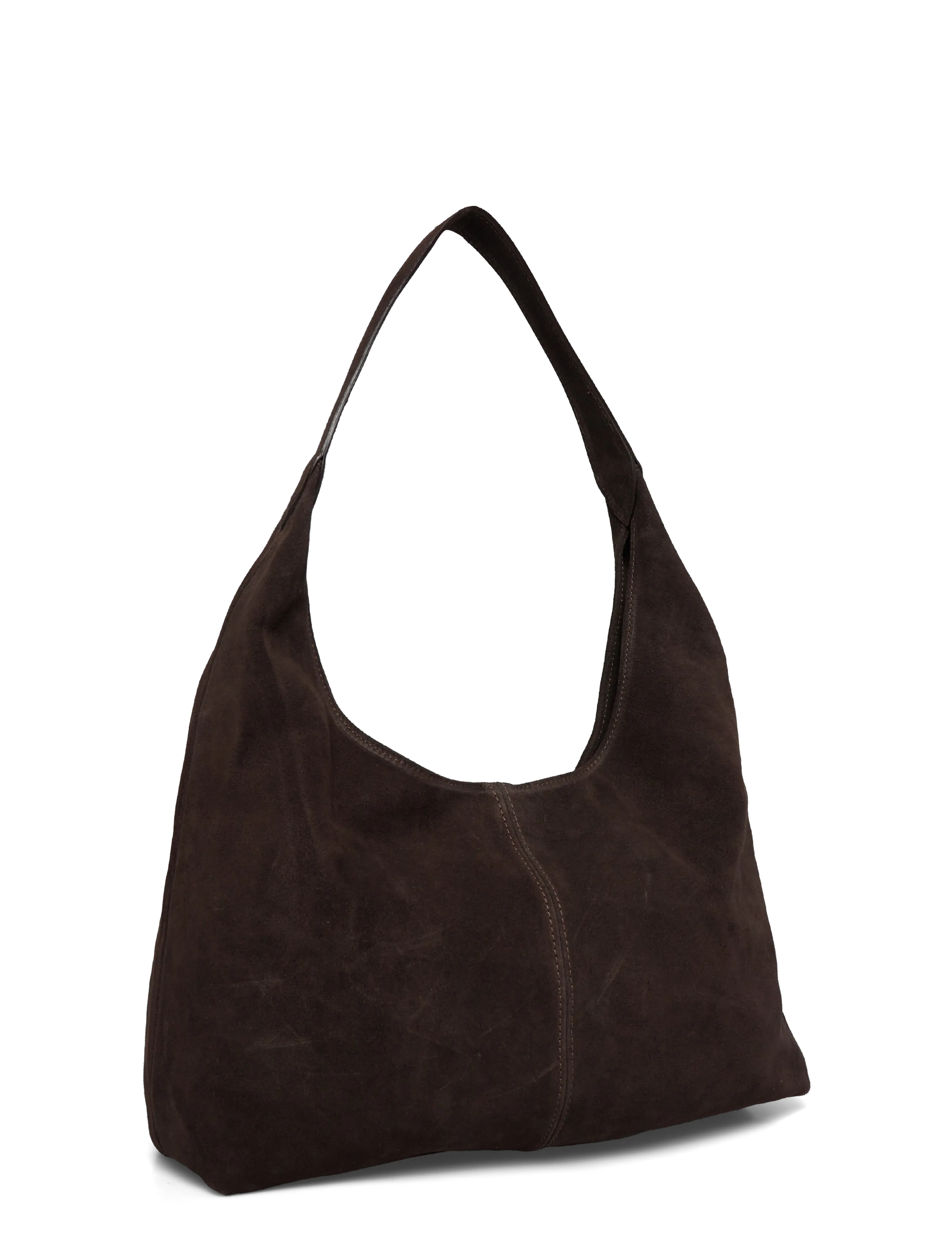 Ulrika - Suede bag - festmode zu outlet-preisen - brown - 2