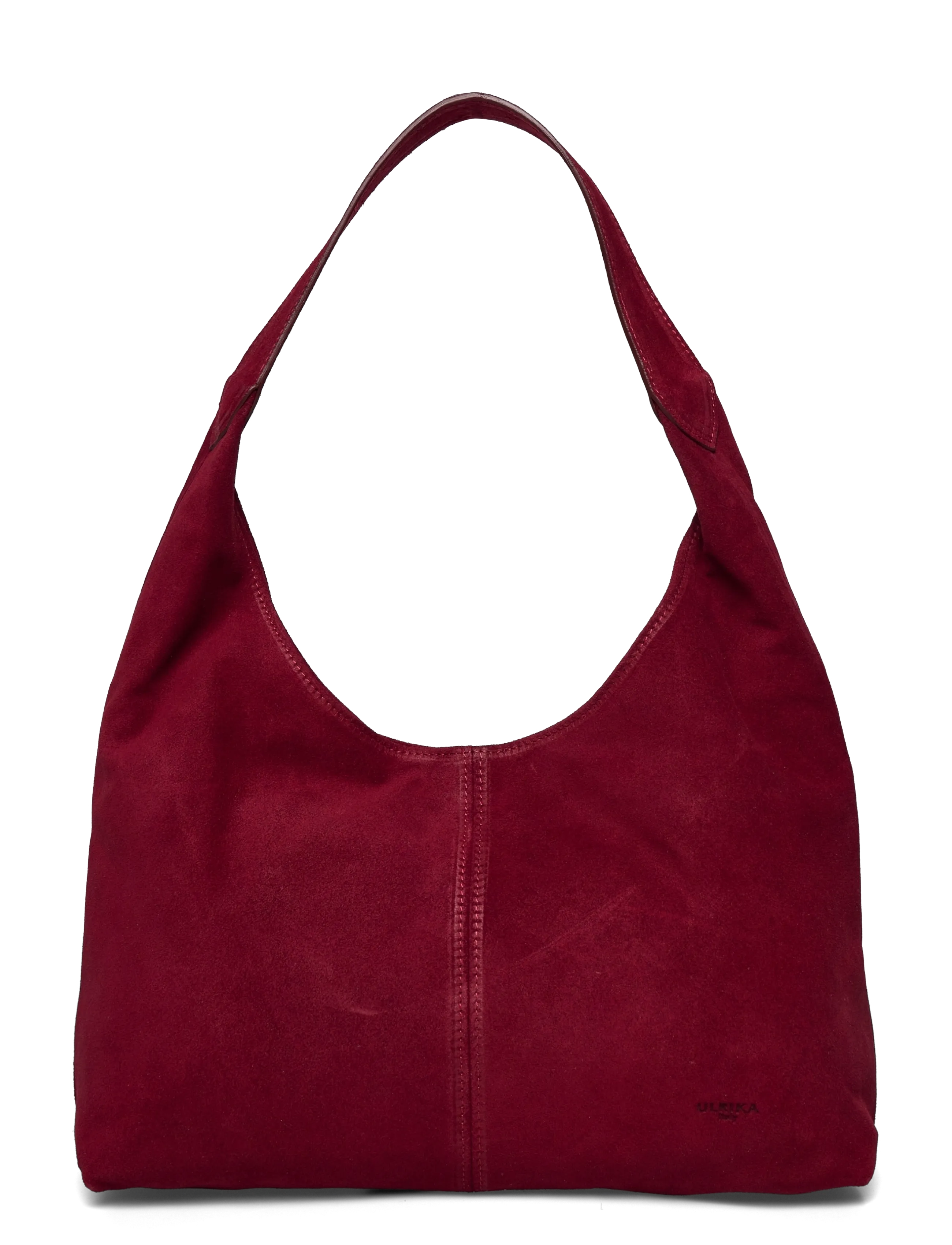 Ulrika Suede bag - Töskur - BURGUNDY / burgundy