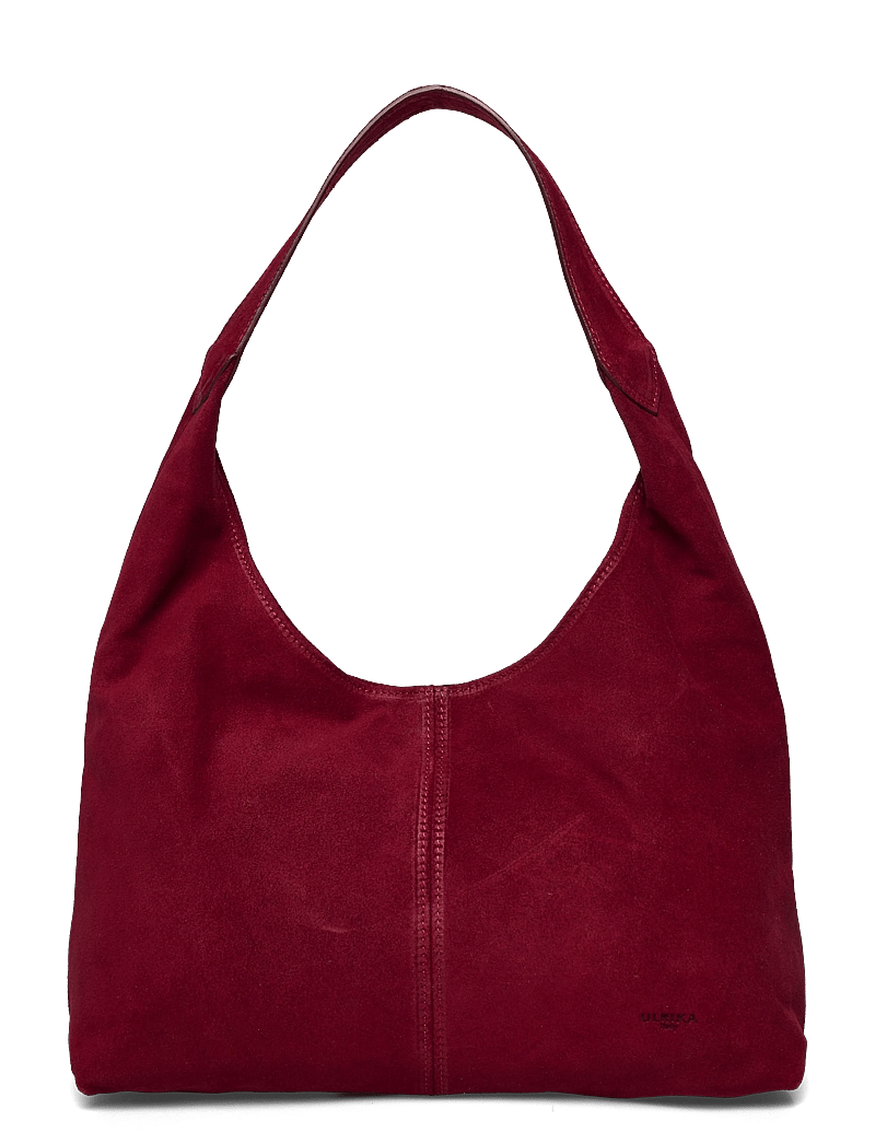 Ulrika - Suede bag - alltags-style - burgundy - 0