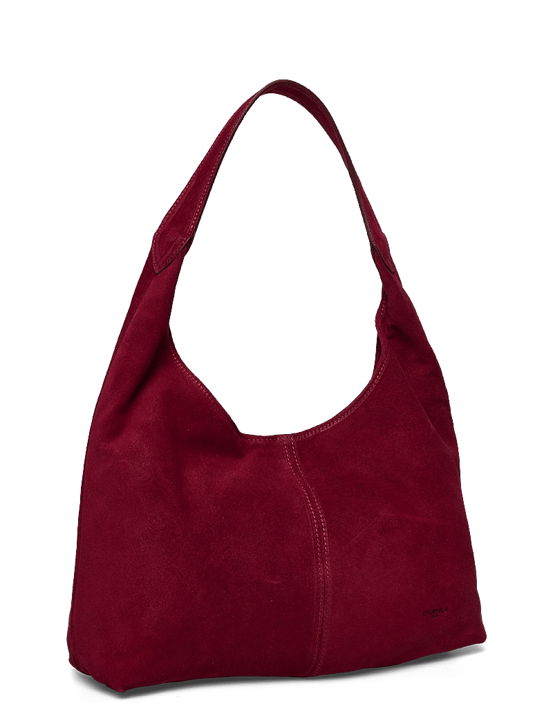 Ulrika - Suede bag - alltags-style - burgundy - 2