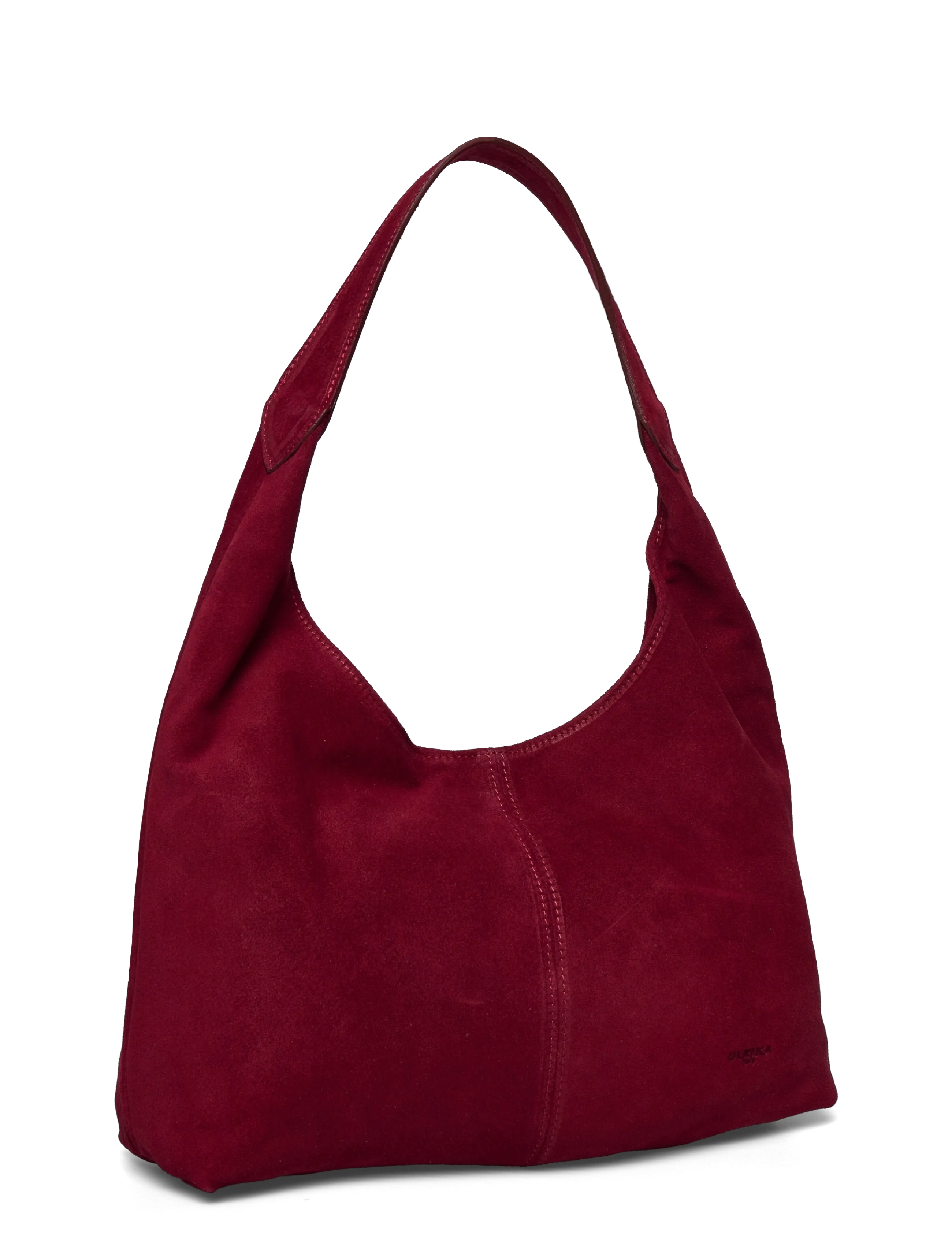 Ulrika - Suede bag - festmode zu outlet-preisen - burgundy - 2