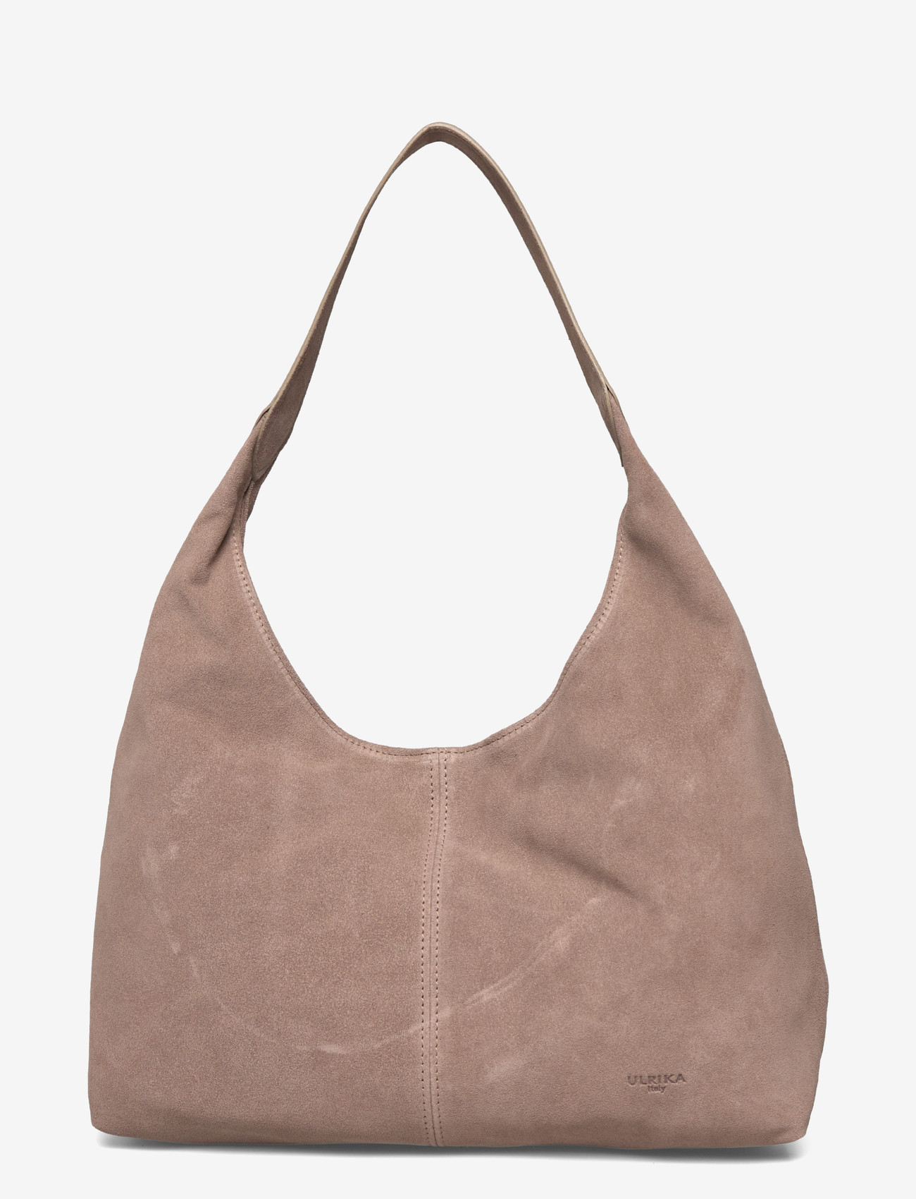 Ulrika - Suede bag - alltags-style - taupe - 0