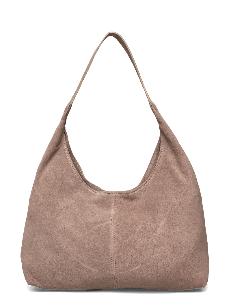 Ulrika - Suede bag - alltags-style - taupe - 1