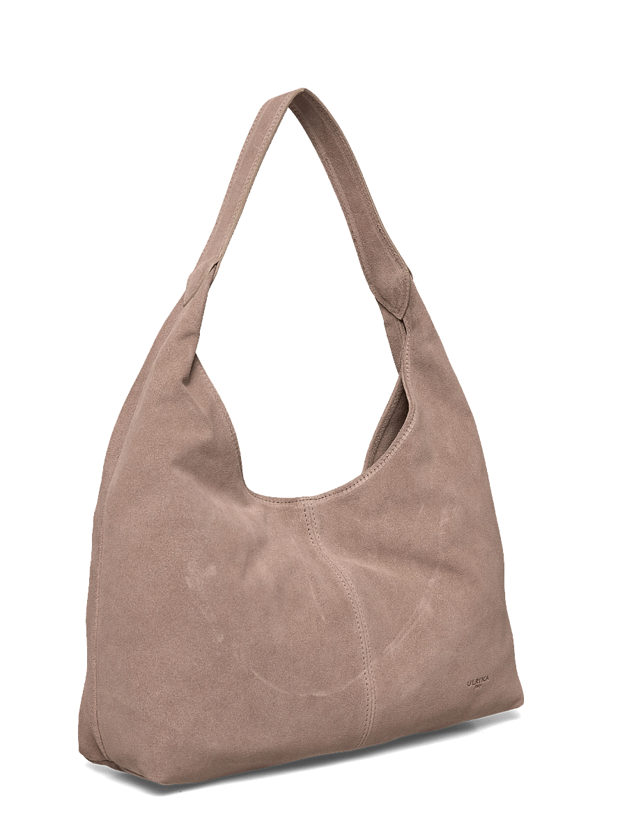 Ulrika - Suede bag - everyday style - taupe - 2