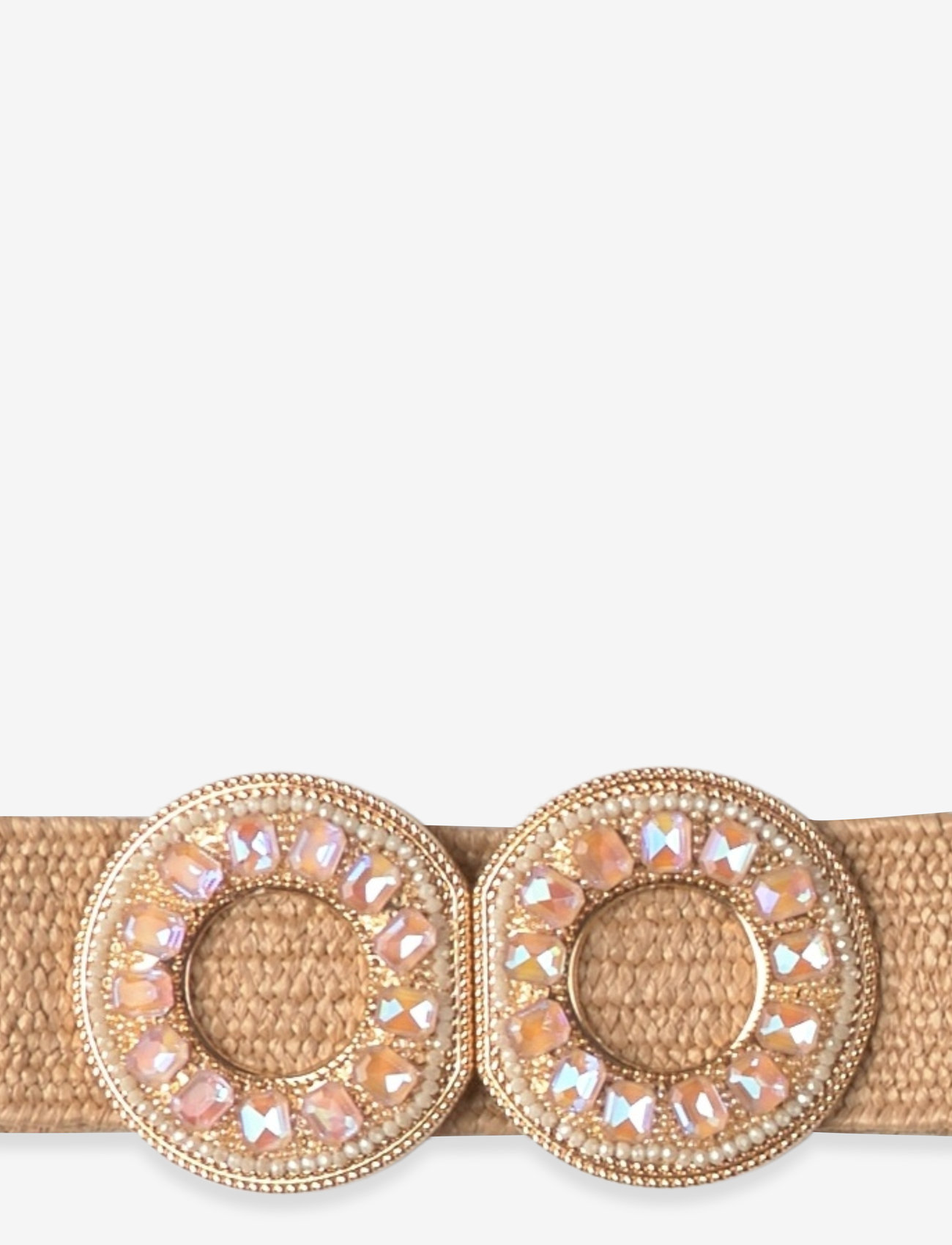 Ulrika - Belt - flettede bælter - beige - 0