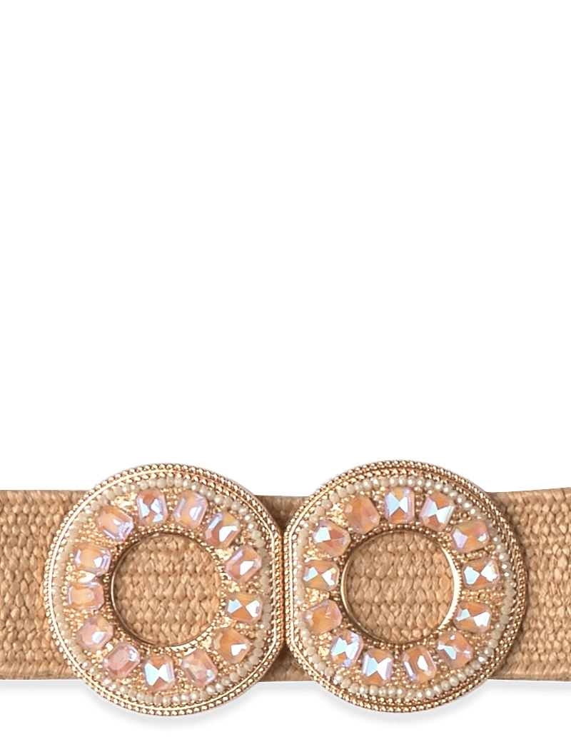 Ulrika - Belt - flettede bælter - beige - 0