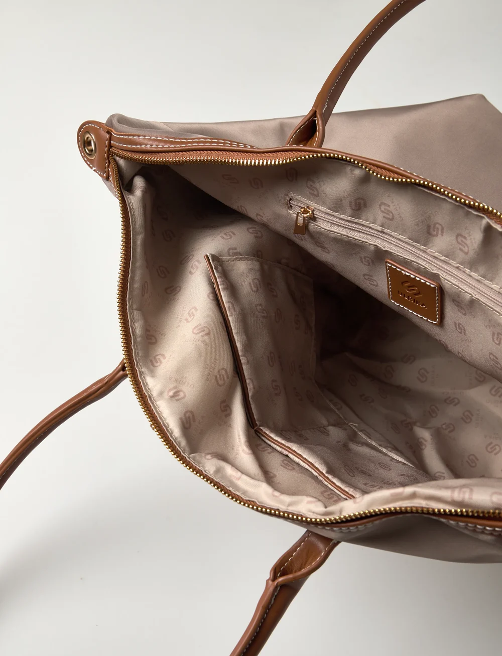 Ulrika - bag - shoppers - taupe - 3