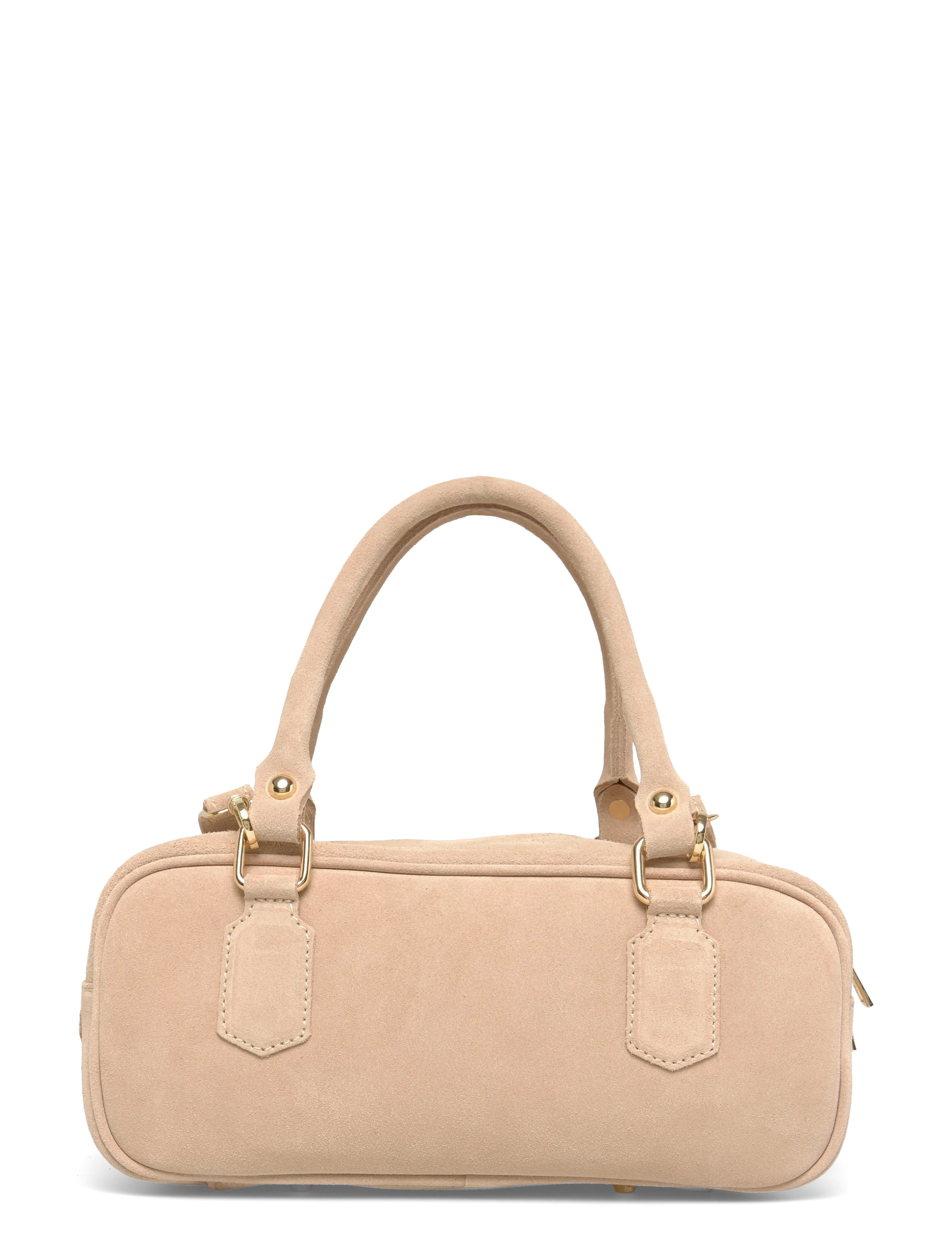 Ulrika - Suede bag - accessoarer - beige - 1