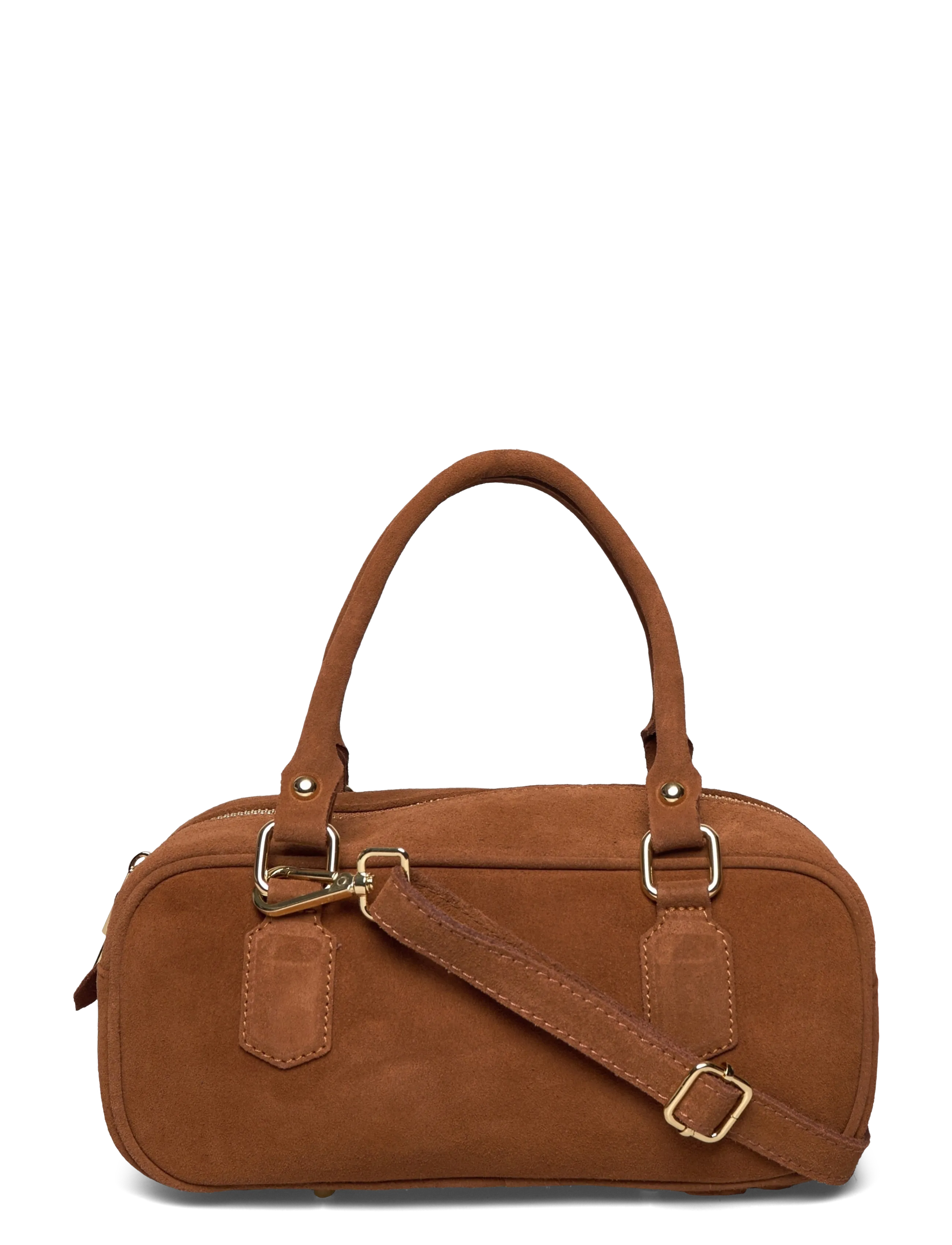 Ulrika Suede bag - Ulrika - COGNAC / brown