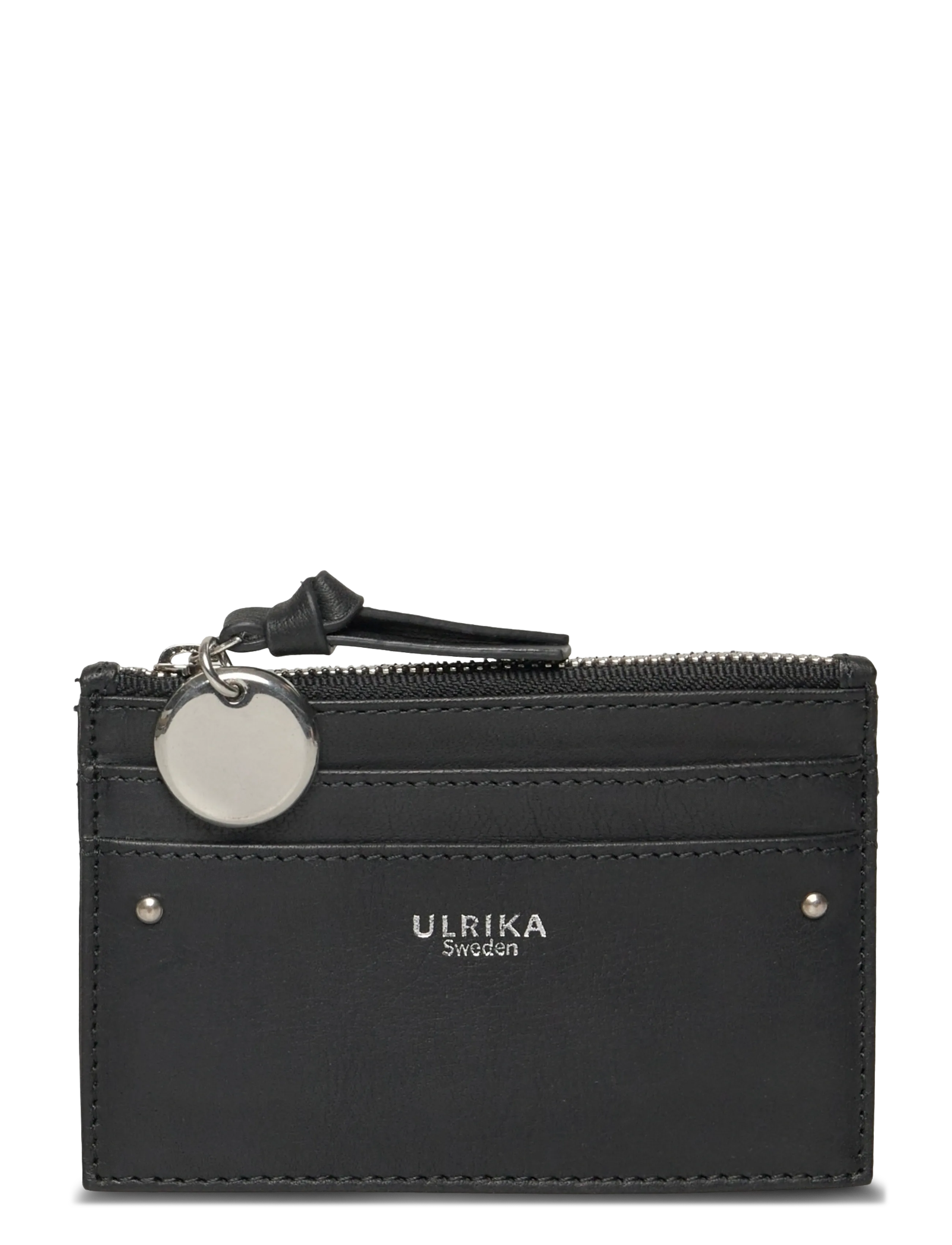 Ulrika Zippered RFID cardholder - Punge - BLACK / black