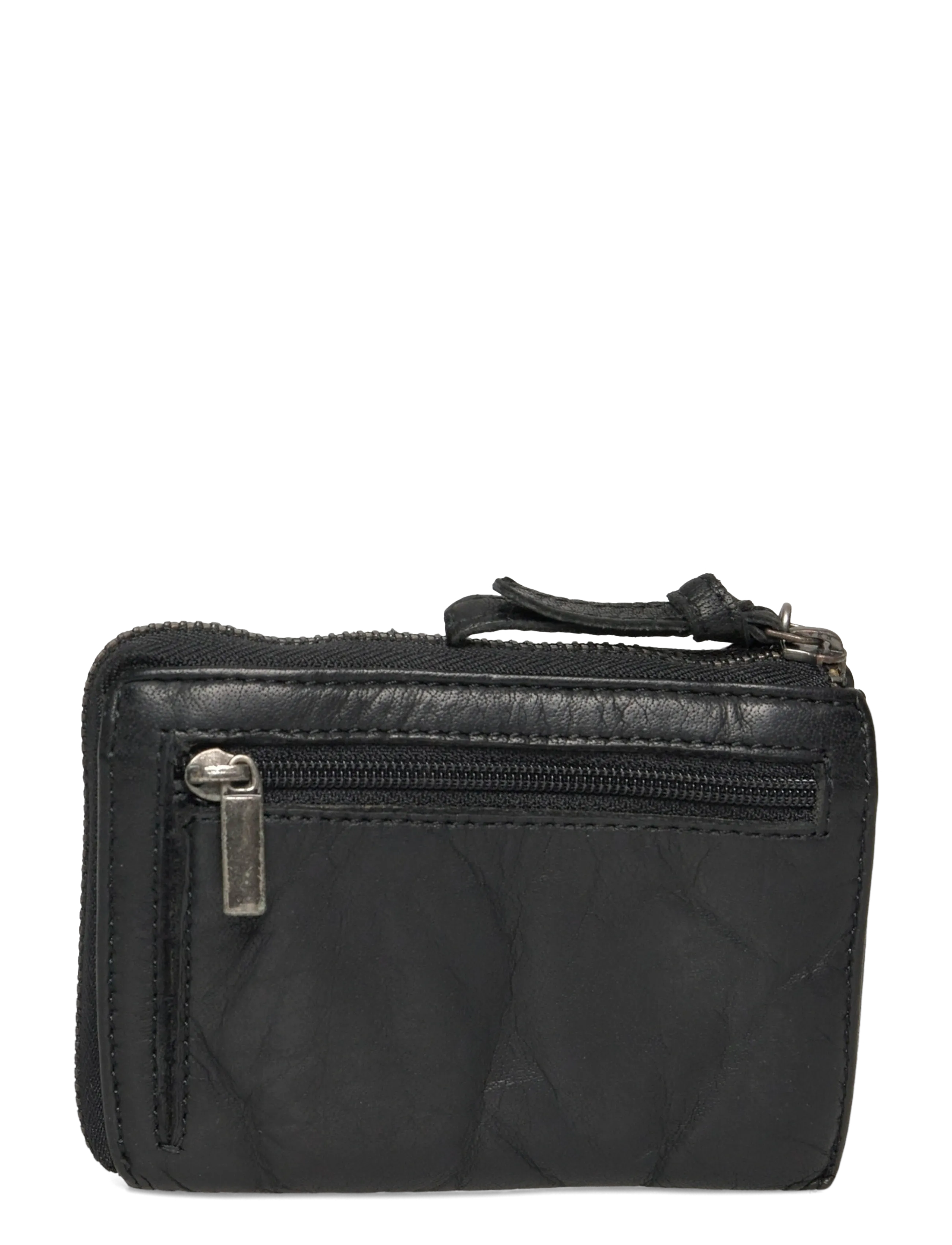 Ulrika - RFID leather wallet - piniginės - black - 1