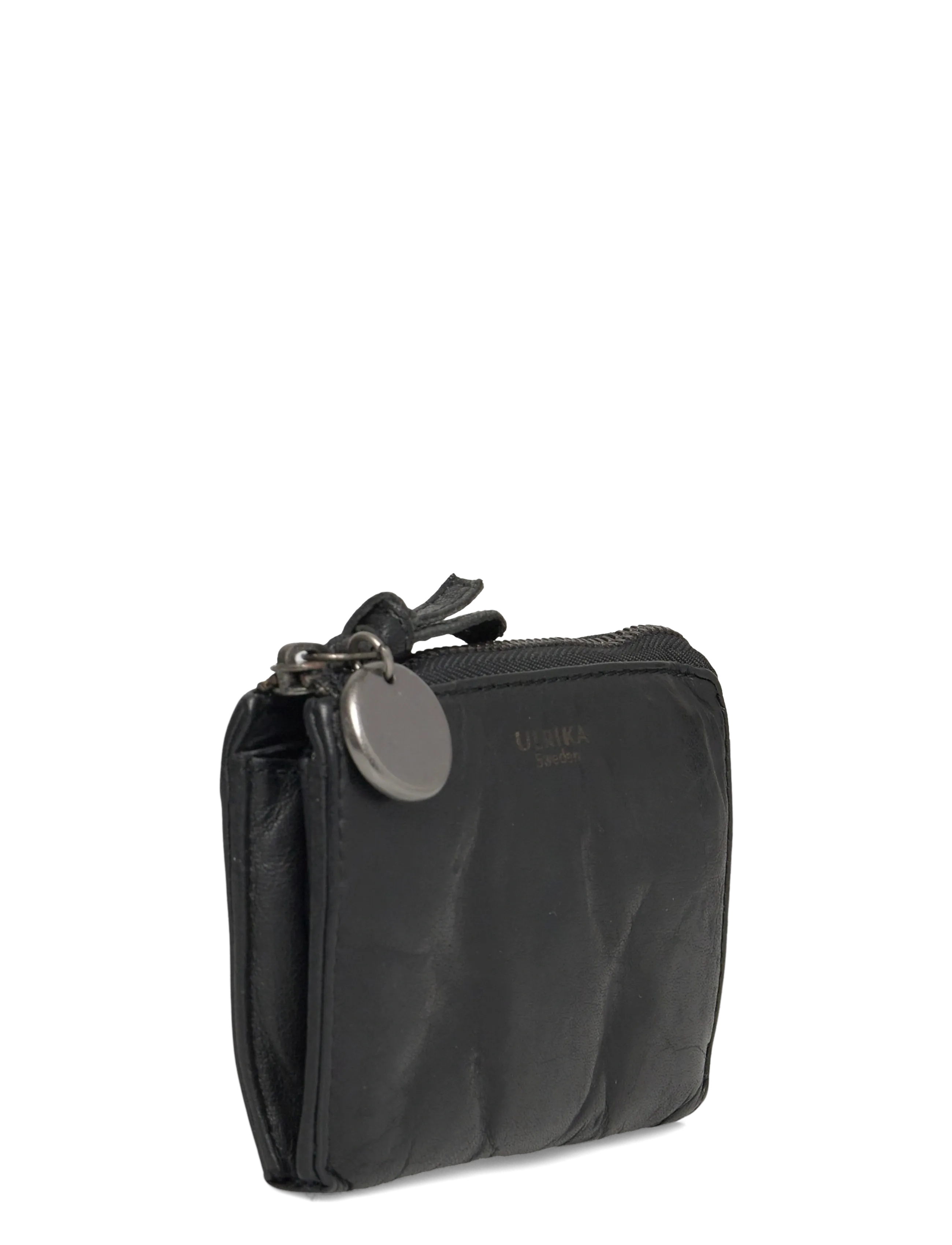 Ulrika - RFID leather wallet - piniginės - black - 2