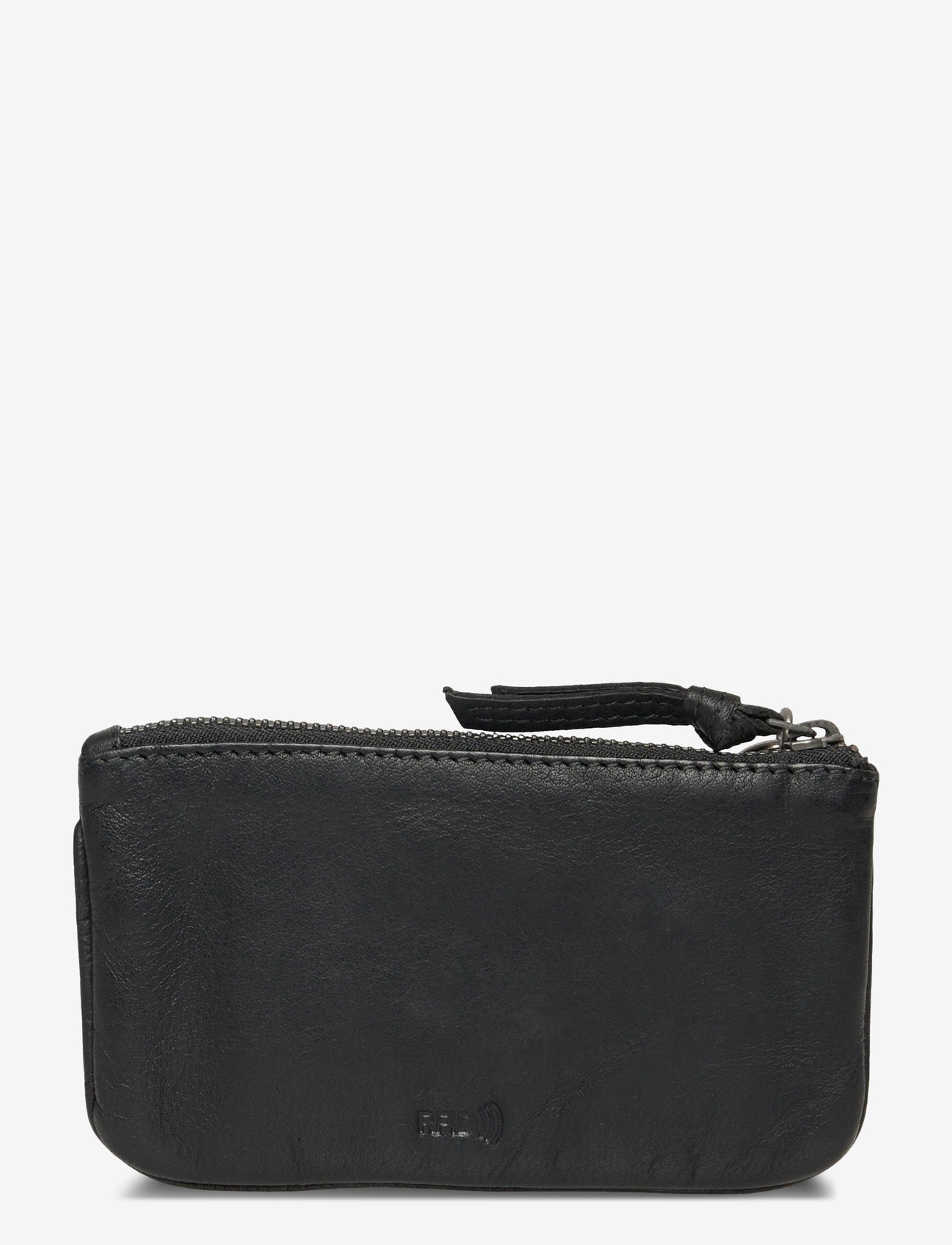 Ulrika - RFID leather wallet - portemonnaies - black - 1