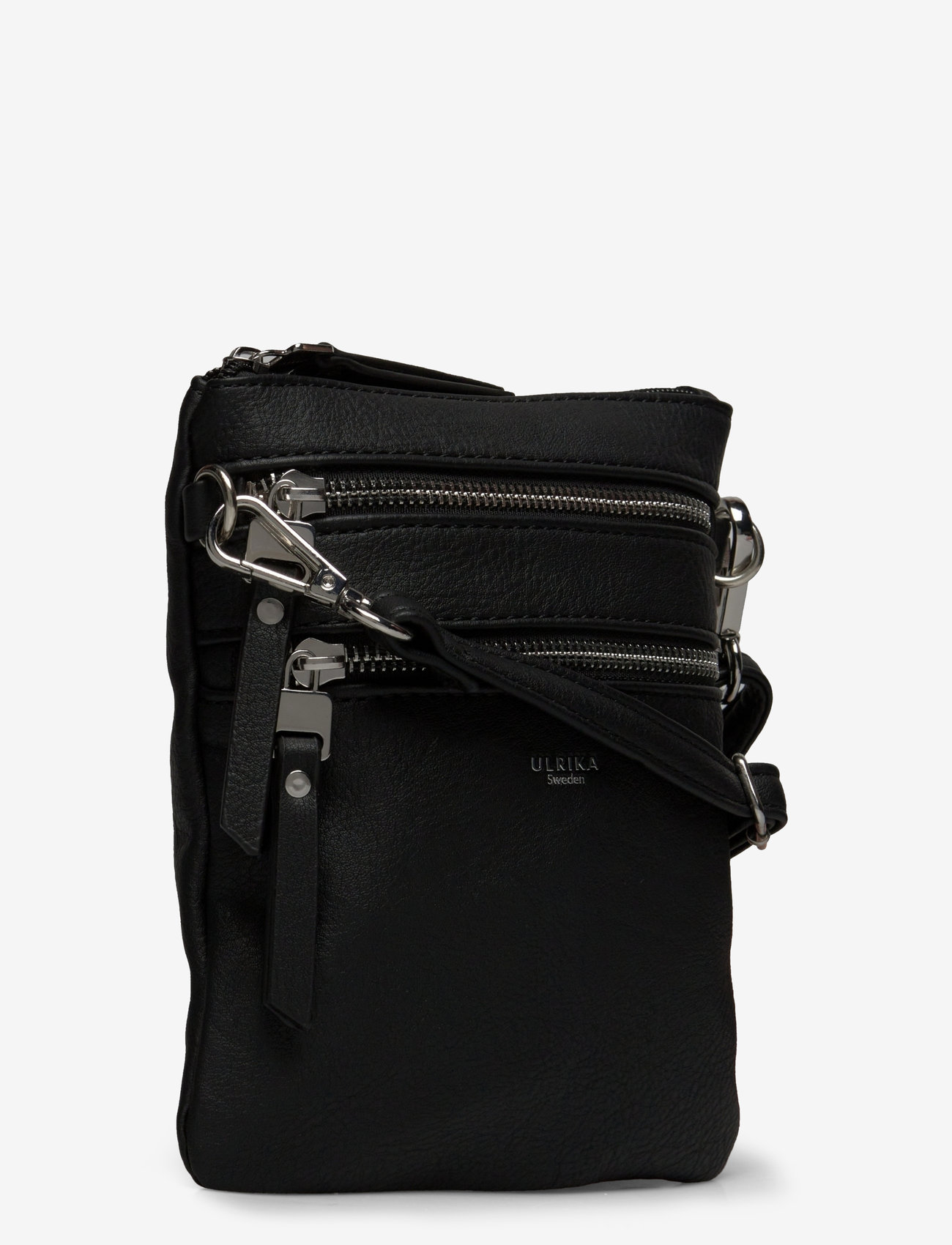 Ulrika - Mobile bag, RFID protection - everyday style - black - 2