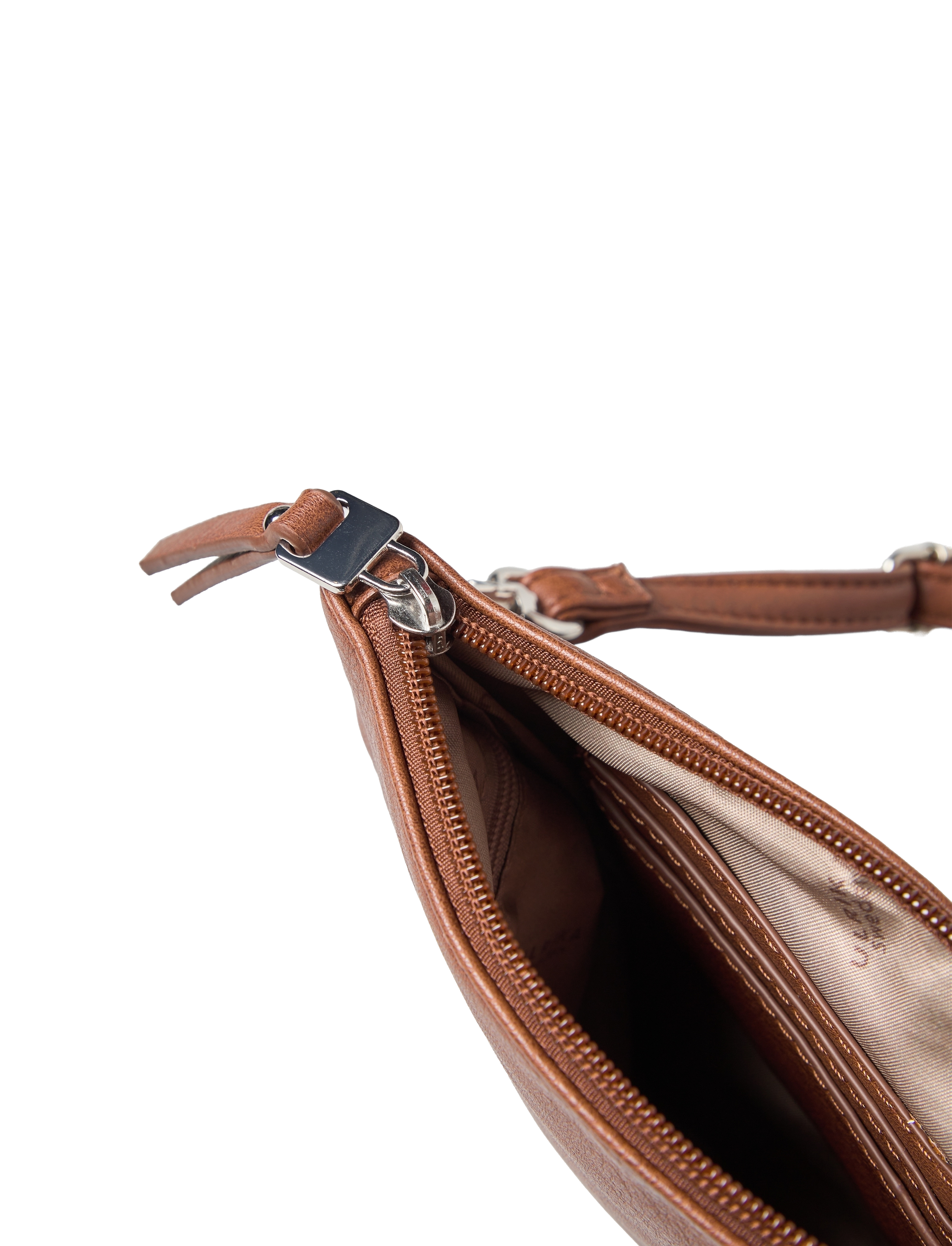 Ulrika - Mobile bag, RFID protection - akcesoria - brown - 3