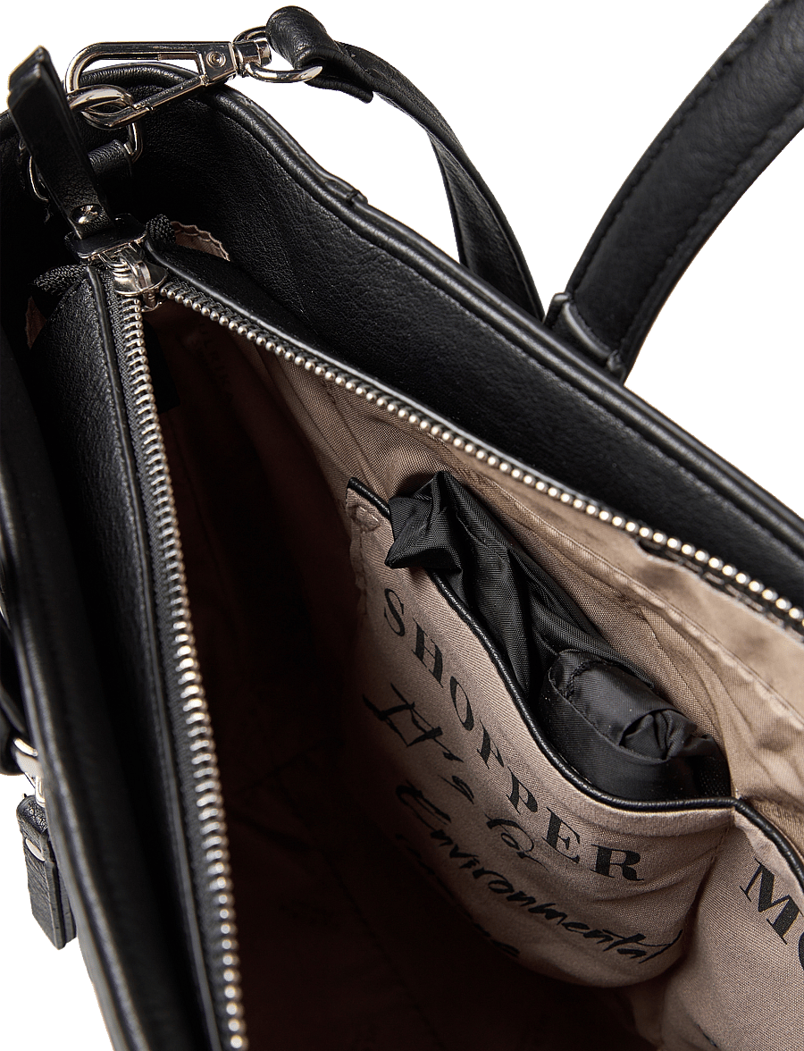 Ulrika - Bag, inner bag - shopperki - black - 3